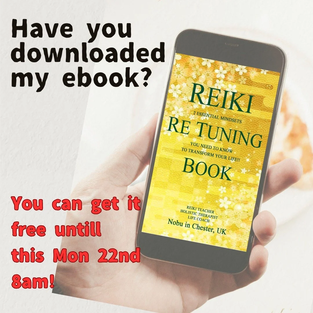 Reiki Re Tuning Book &ndash; Free Until Monday Morning!

Just a gentle reminder: my English Kindle book: Reiki Re Tuning Book - 2 Essential Mindsets you need to know to transform your life! &ndash; is currently available for free download this weeken
