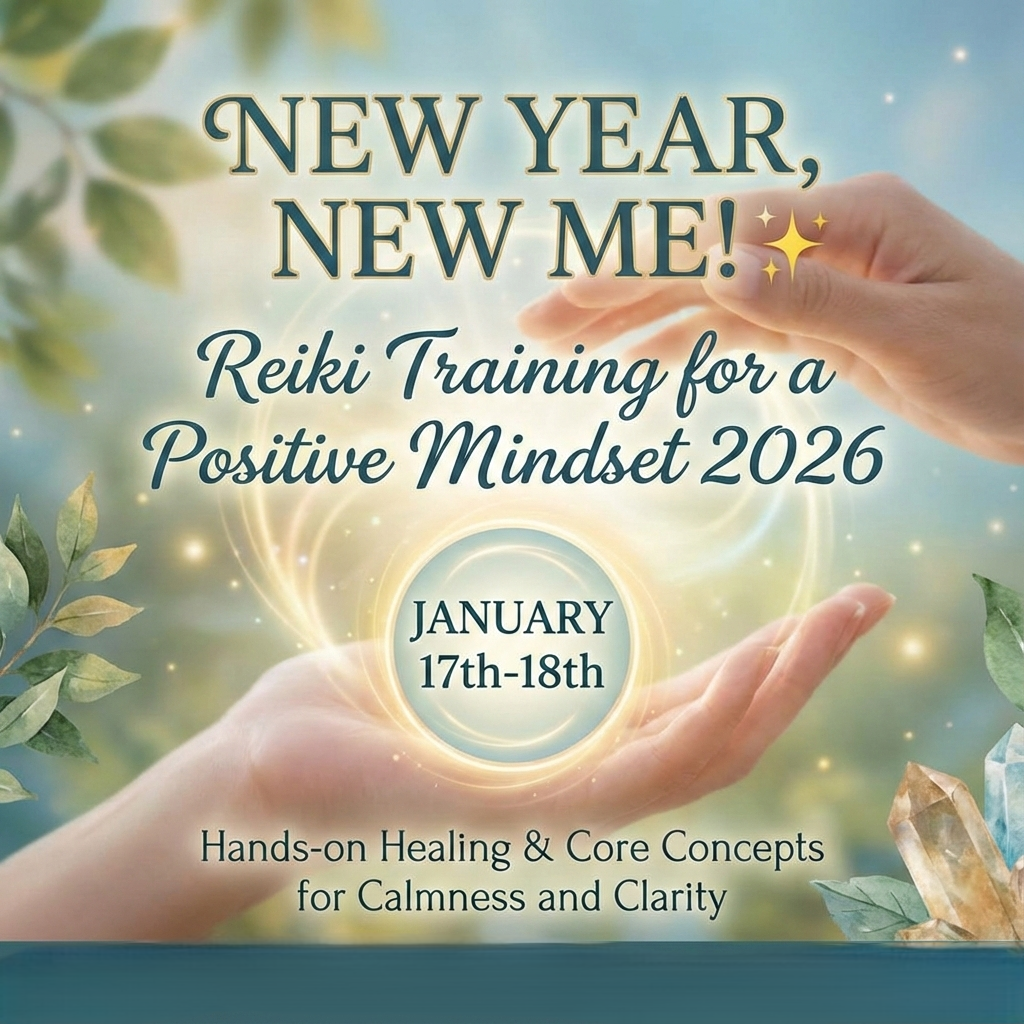 Begin 2026 with Reiki 1st Degree Training