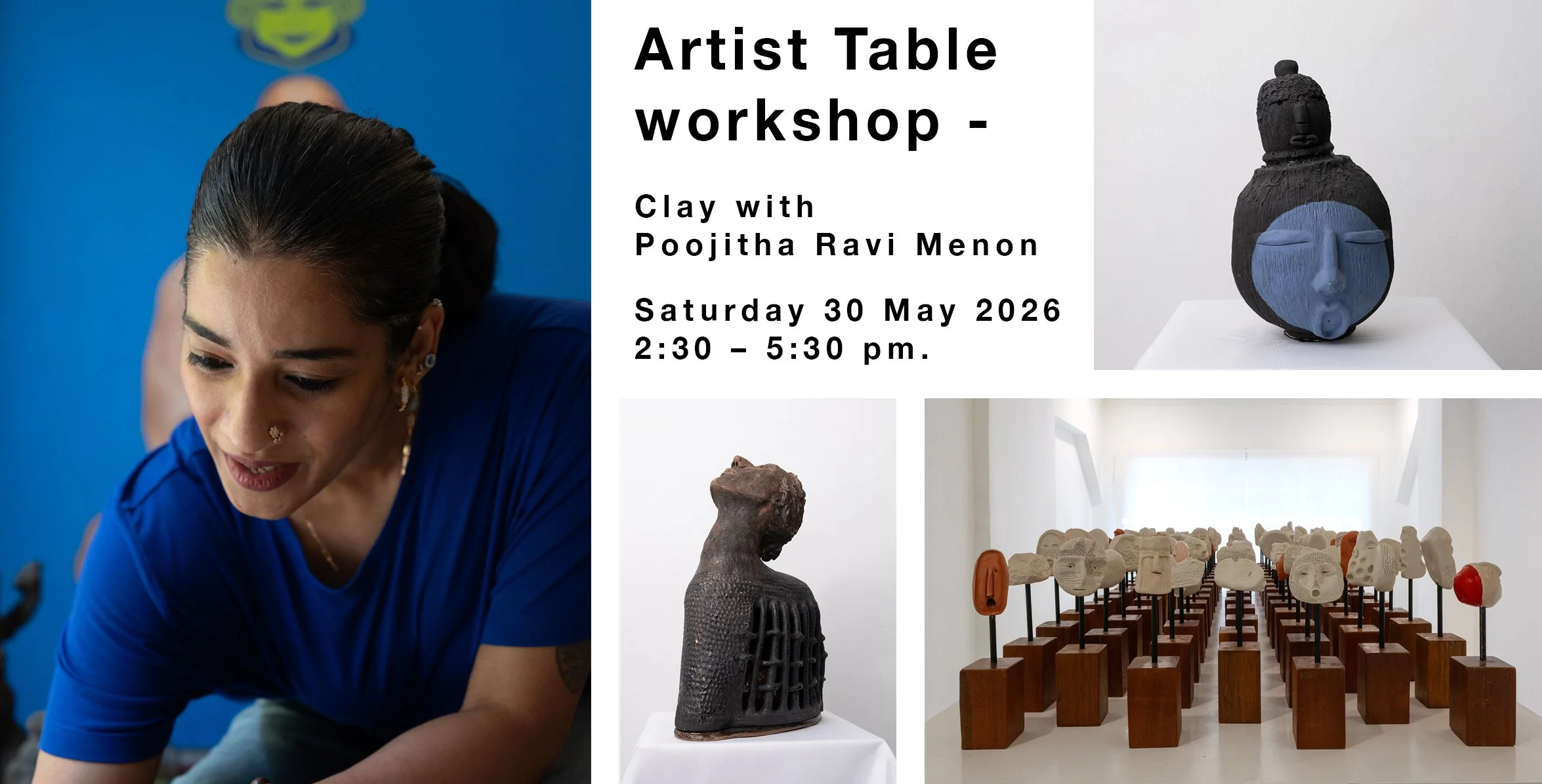 Artist Table workshop - Clay with Poojitha