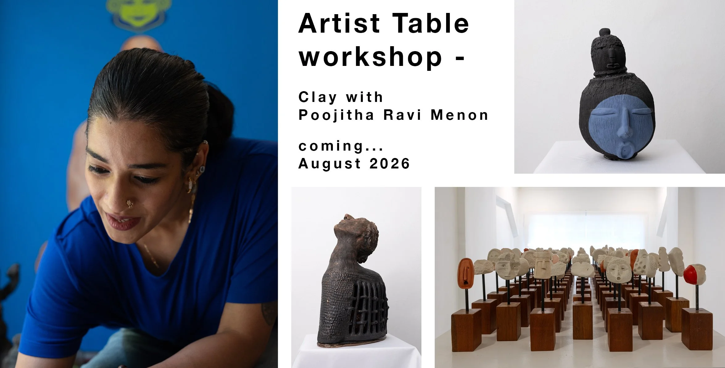 Artist Table workshop - Clay with Poojitha