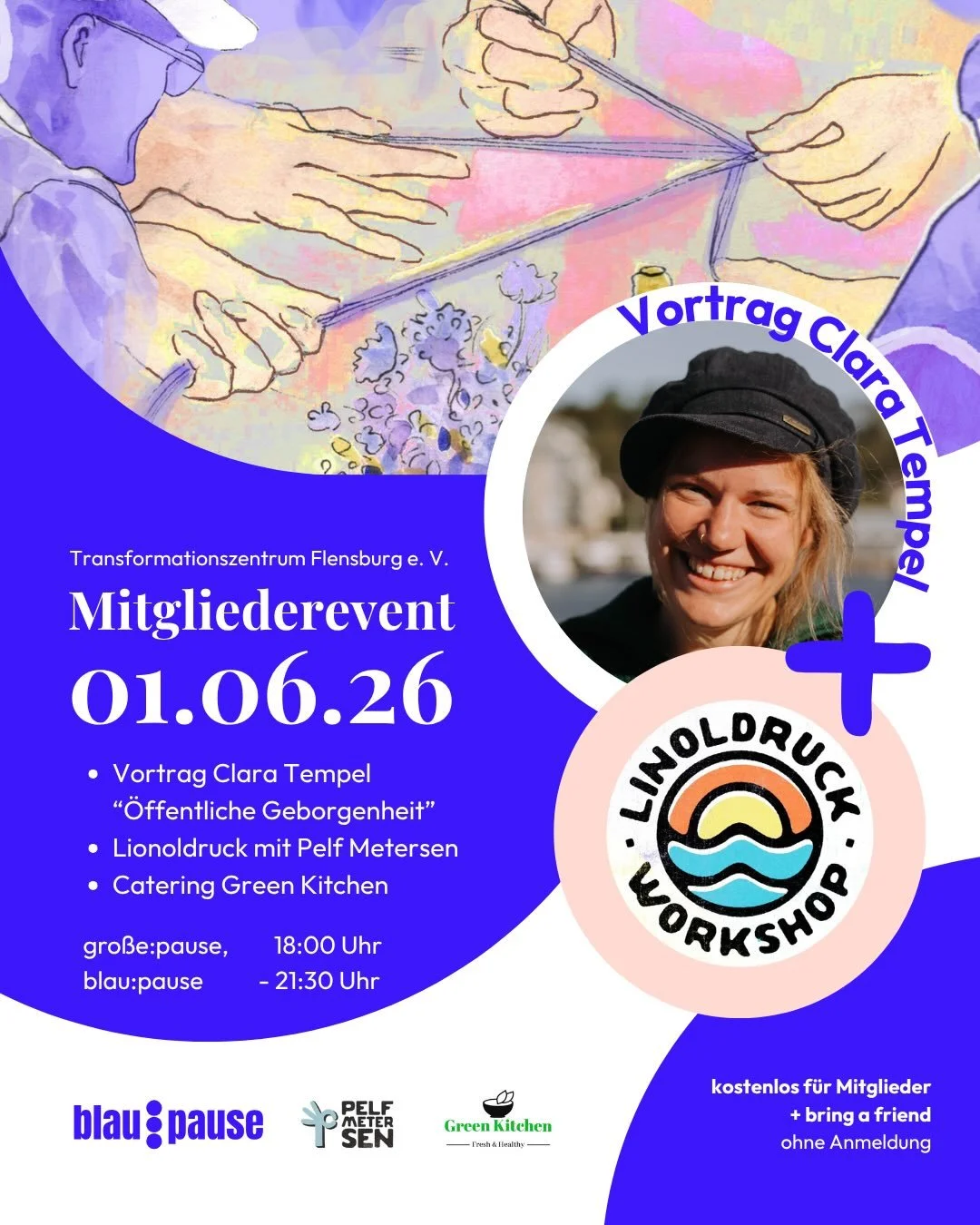 ✨ Einladung zu unserem ersten exklusiven Mitgliederevent! ✨

Wir m&ouml;chten k&uuml;nftig mehr Raum f&uuml;r Austausch, Inspiration und gemeinsame Erlebnisse schaffen &ndash; und starten mit einem besonderen Abend f&uuml;r euch.

📅 Montag, 1. Juni 