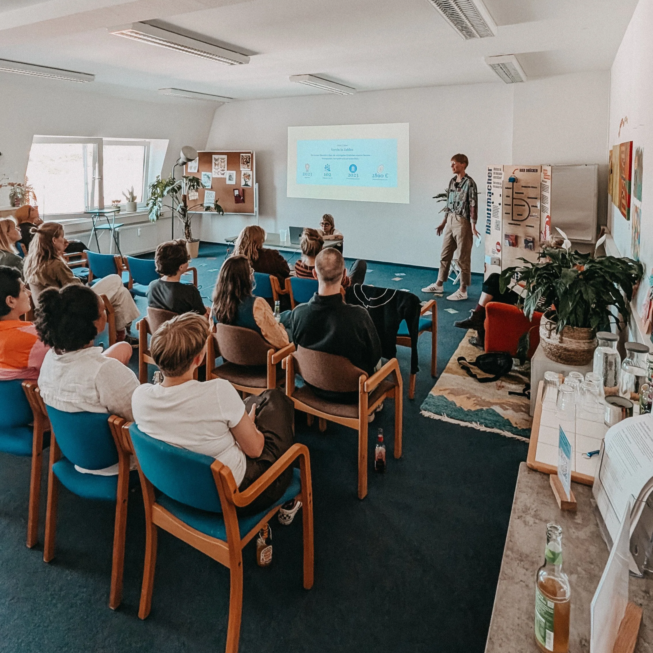 Unser erstes Mitgliederevent in der blau:pause