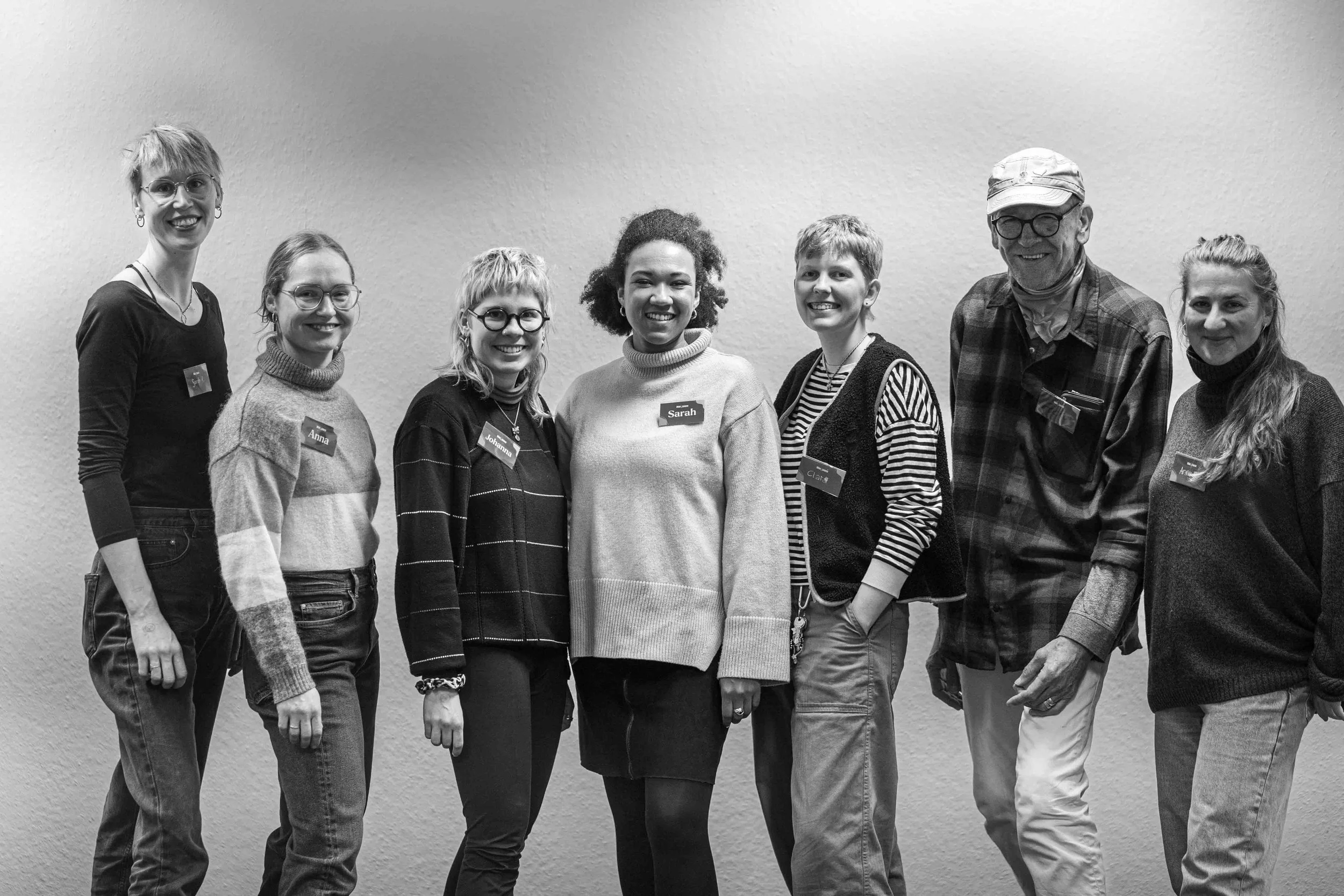 Aktueller Vorstand - gewählt im November 2025, von links: Sarah Kipp, Anna Schumacher, Johanna Keller, Sarah Safu-Ado, Clara Tatsch, Focko Janssen, Anna Kern