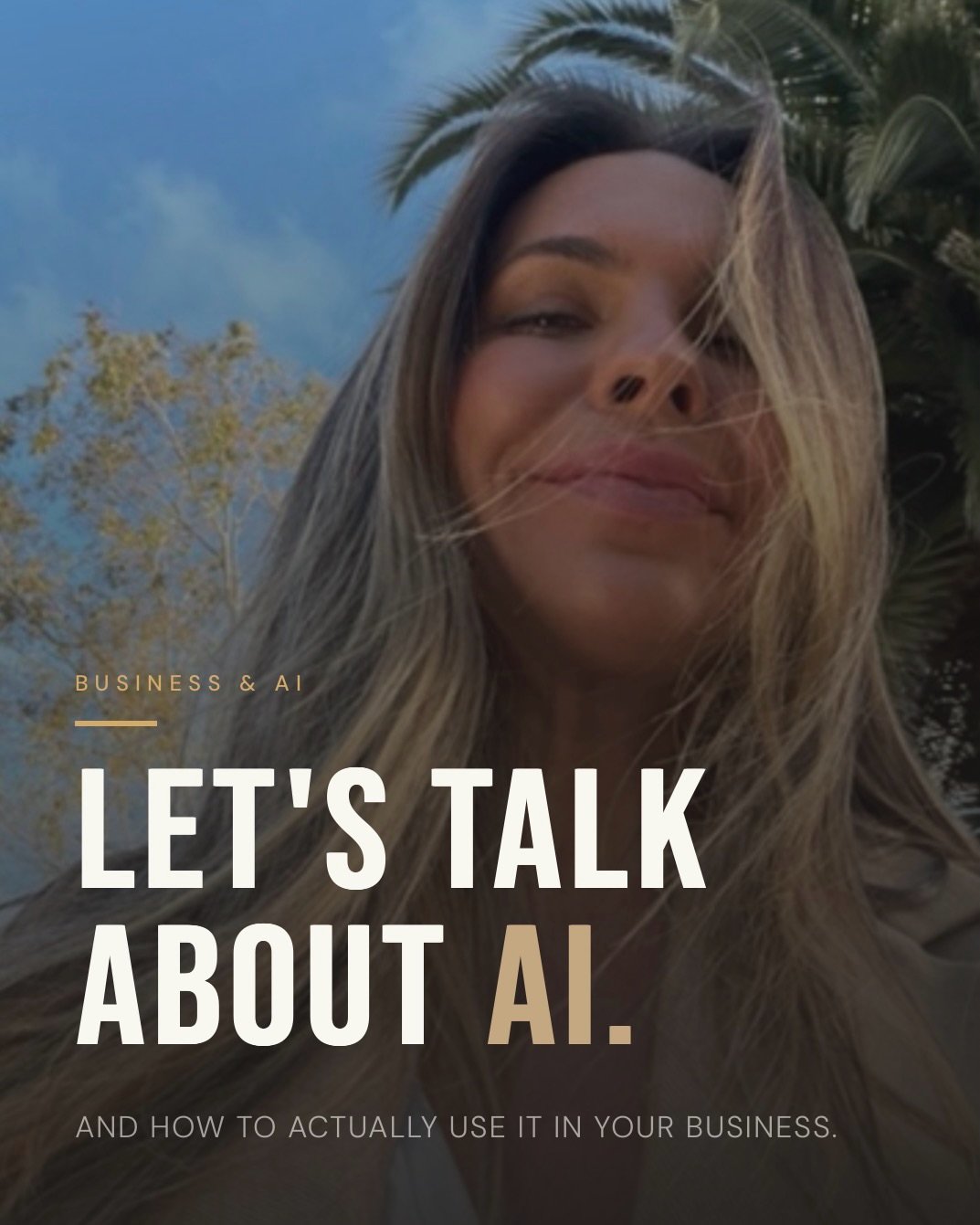 Business AI is one of the most powerful support tools available to any business right now. Every single person, in every single industry, can benefit from the clarity, intelligence and time it can give back to you. 

But learning how to use it as a t