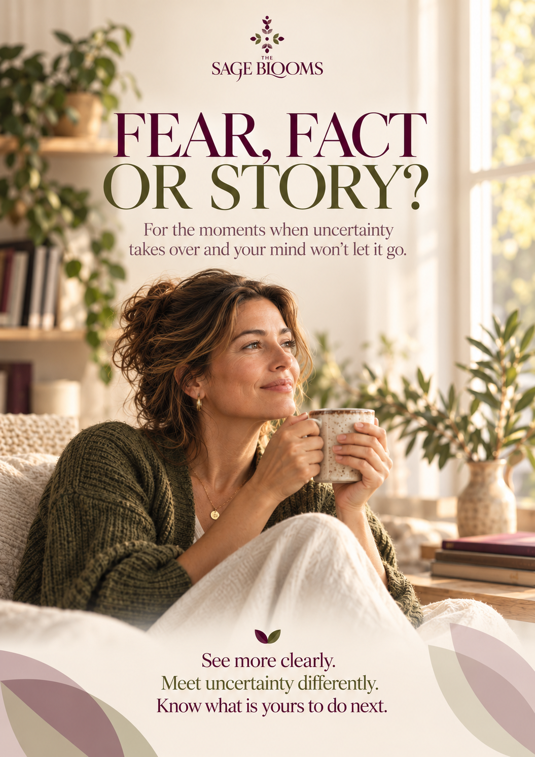Fear, Fact Or Story?  For the moments when uncertainty takes over and your mind won't let it go.