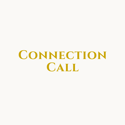 Text reading 'Connection Call' on a light brown background.