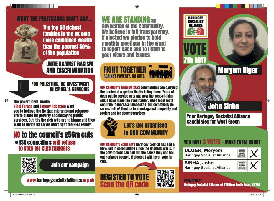 HSA West Green Ward Flyer