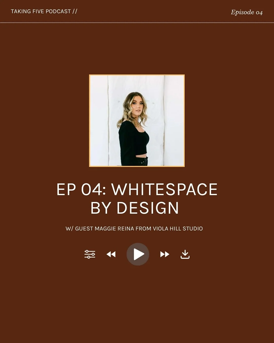 Lately, I&rsquo;ve been thinking about how structure can actually create more space in our lives. Space needed for creativity, for rest, for the things that make running a business feel good again.

That&rsquo;s exactly what I talked about with Maggi