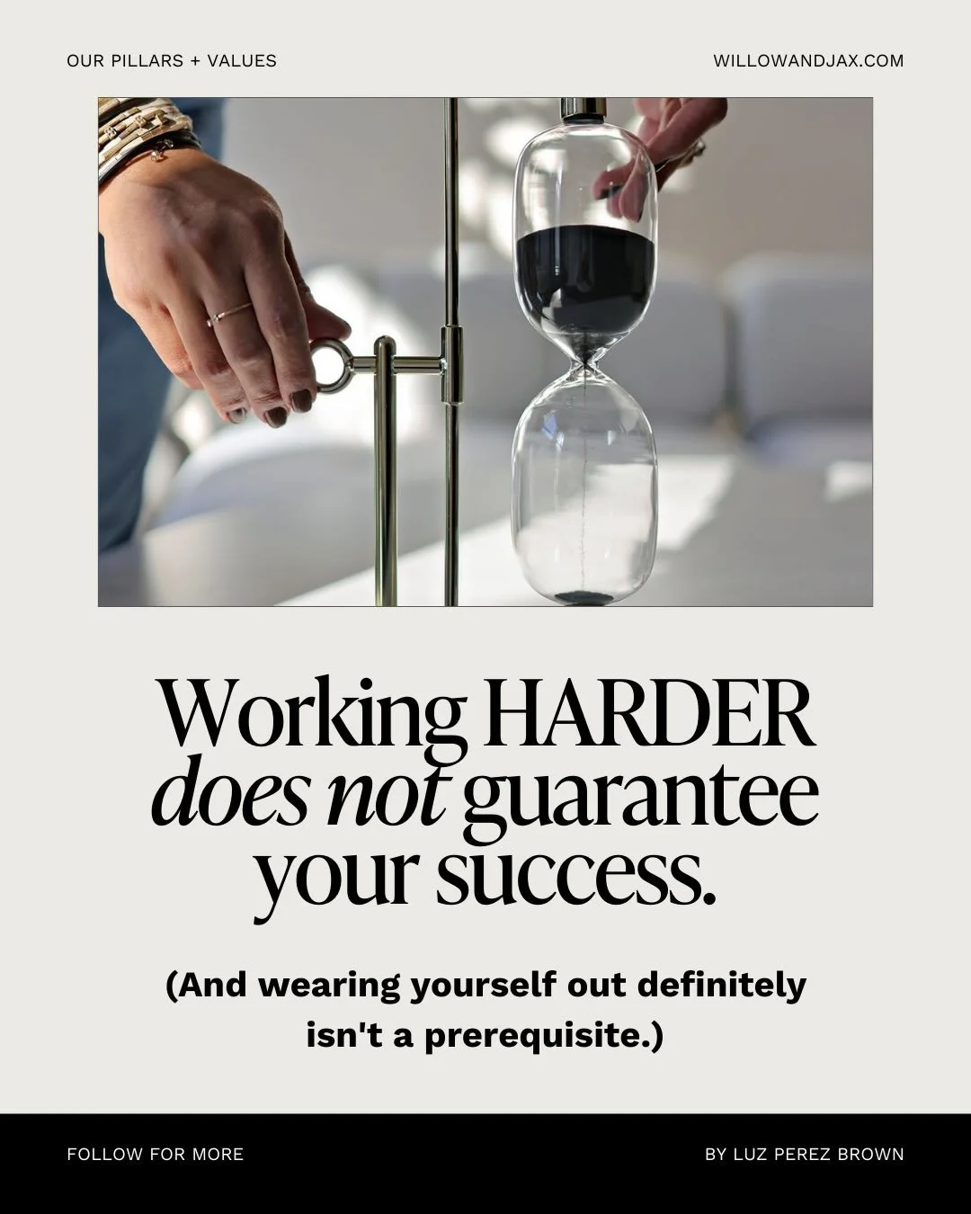 I&rsquo;m not telling you that you&rsquo;re doing it wrong.

I&rsquo;m telling you that you can build a business that supports your future without sacrificing how it feels IN THE NOW.

🌻 You can close your laptop at 5 pm to take a long walk followed