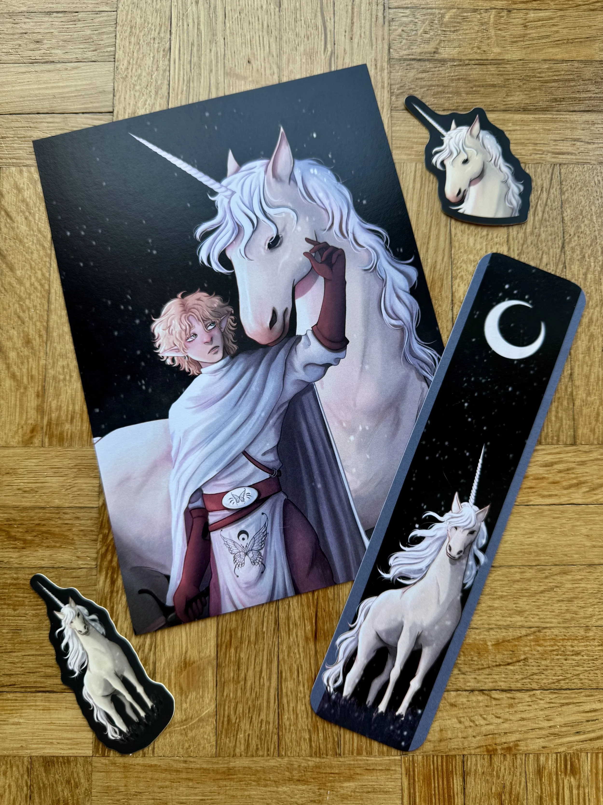 Pack licorne - Illustration au choix