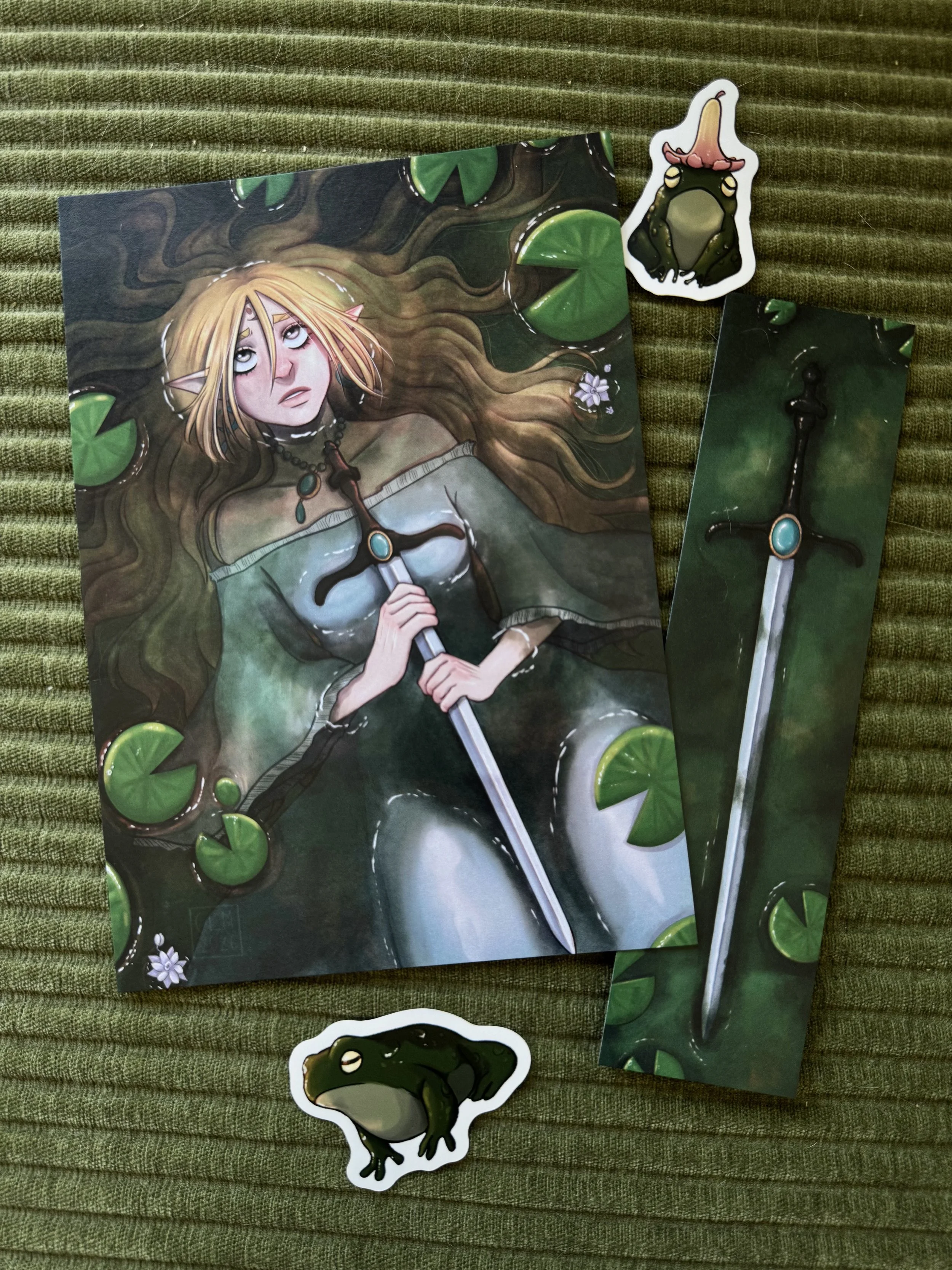 Pack grenouille - Illustration au choix
