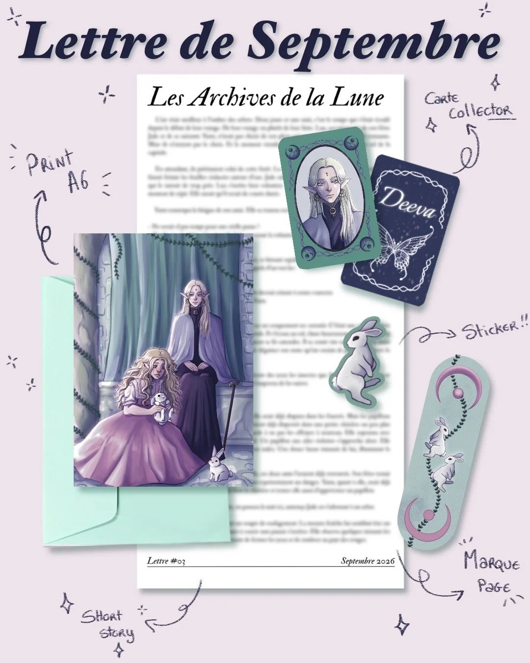 Lettre de Septembre- Les Archives de la Lune