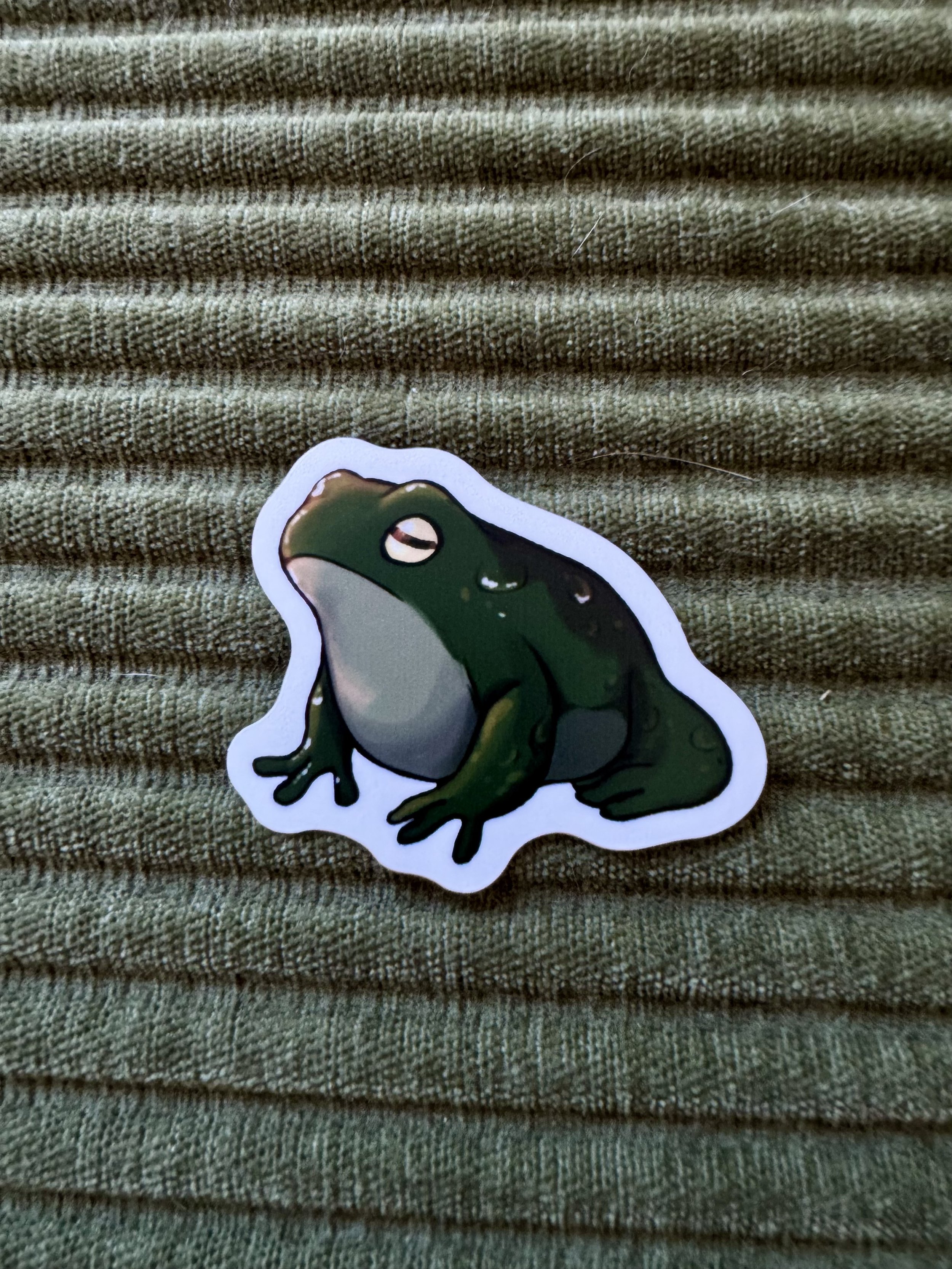 Sticker grenouille