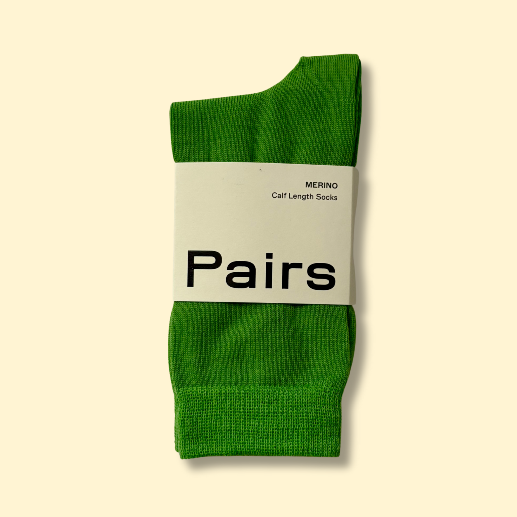 Grass Green Merino Socks