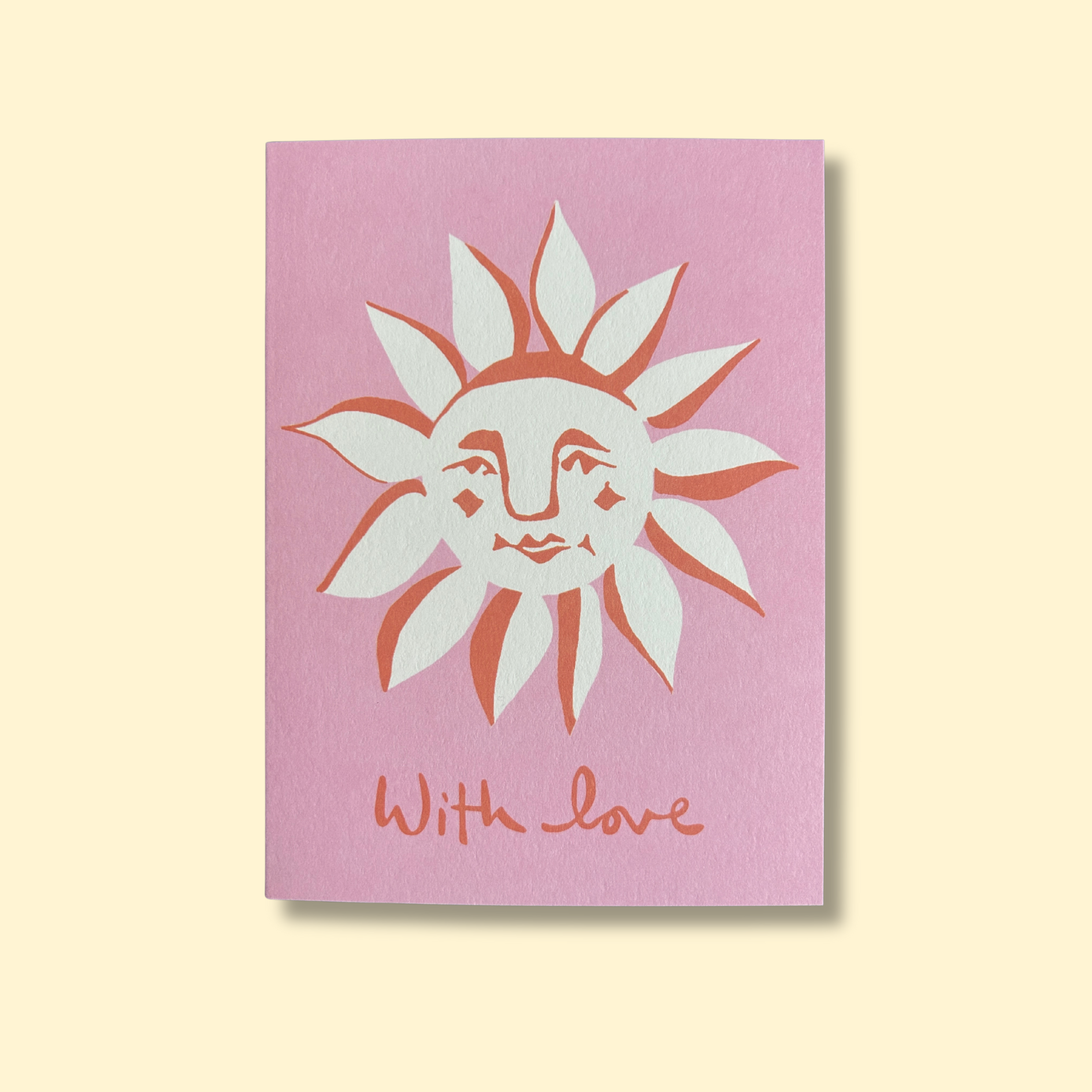 With Love A6 Greetings Card
