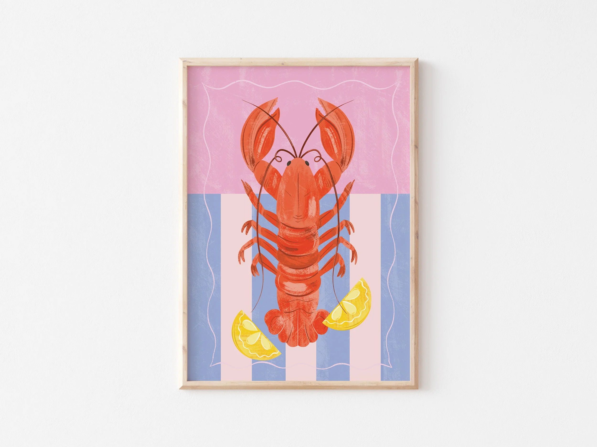 Le Homard A4 Art Print