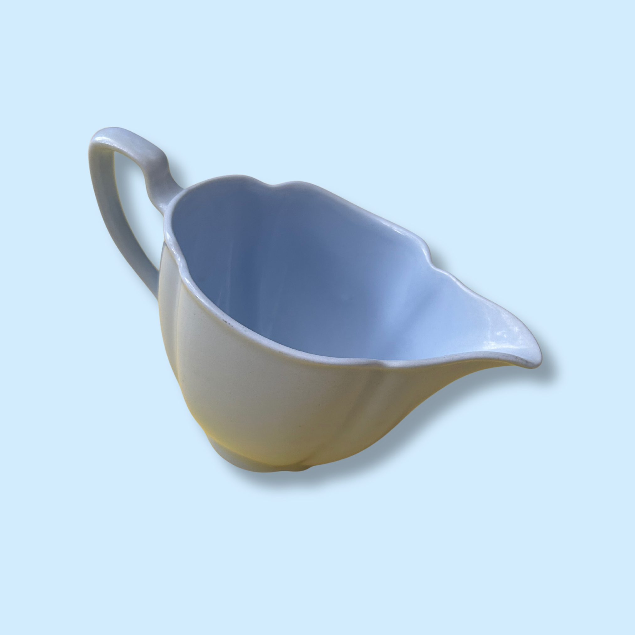 Johnson Brothers Greydawn Milk Jug inside