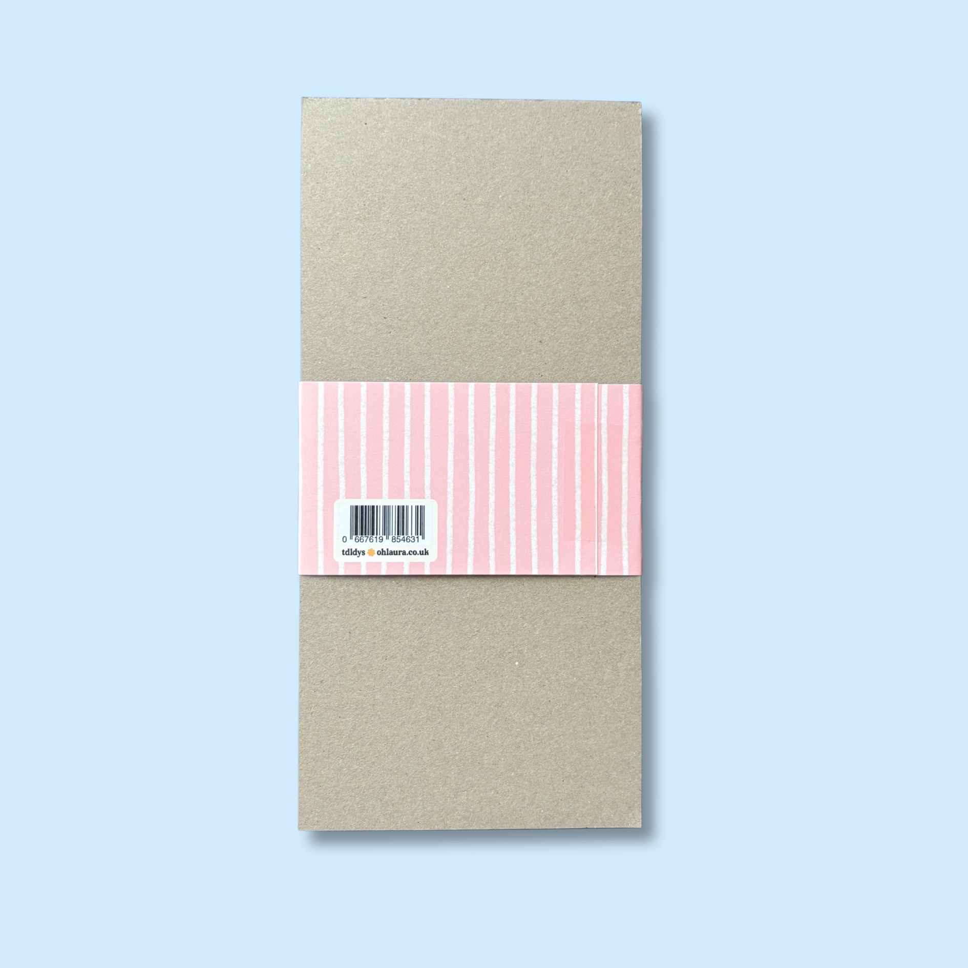 Oh, Laura Colourful Days To Do List Pad Back