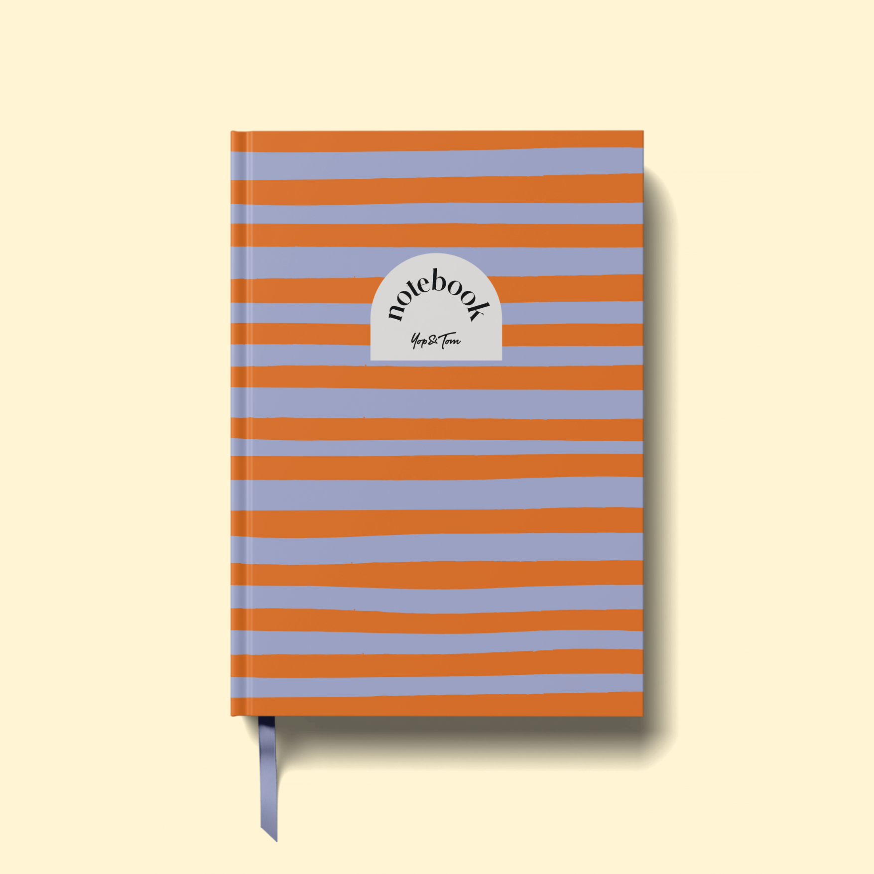 A5 Lined Notebook Orange Horizon