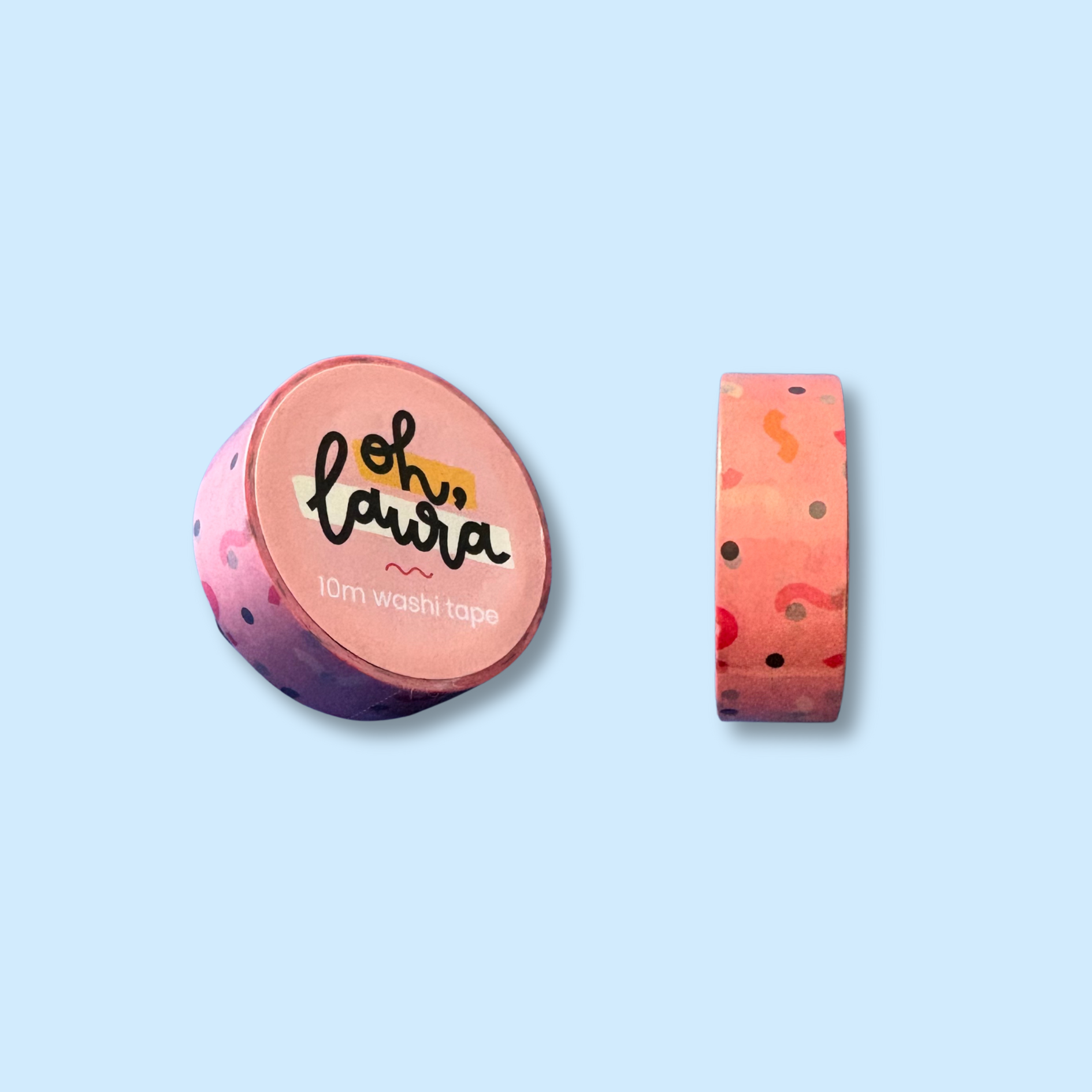 Pink Waves Washi Tape