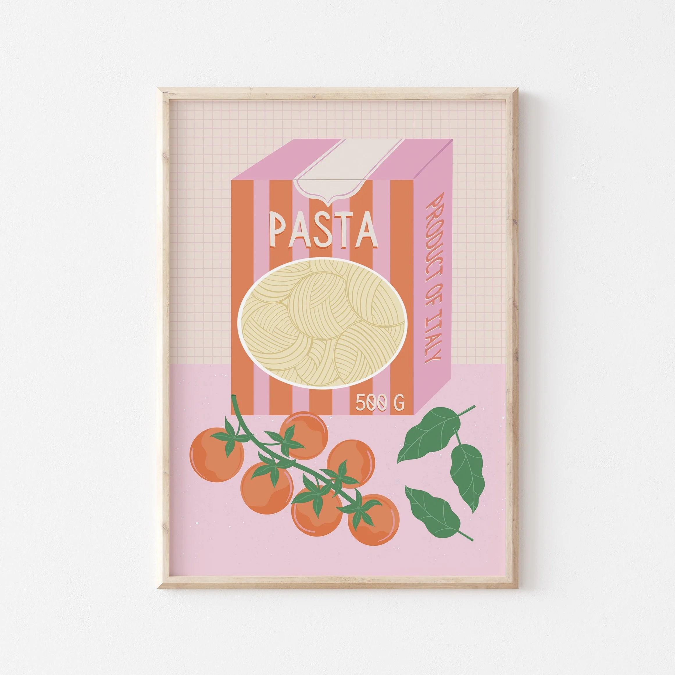 Pasta A5 Art Print