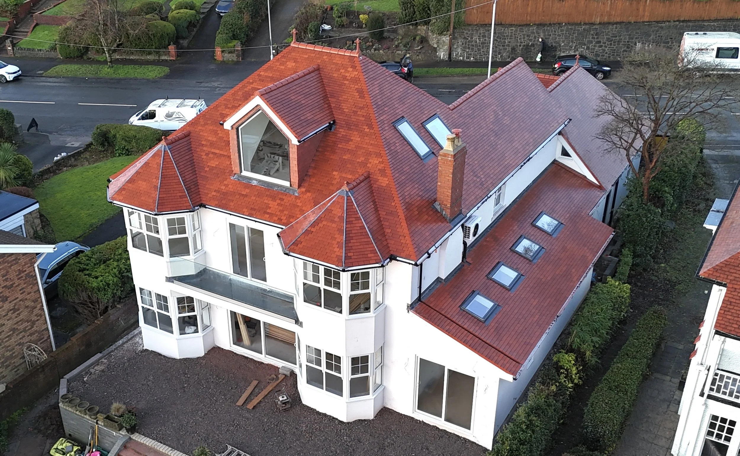 Alt Text	Filename Full house renovation project in Swansea exterior view