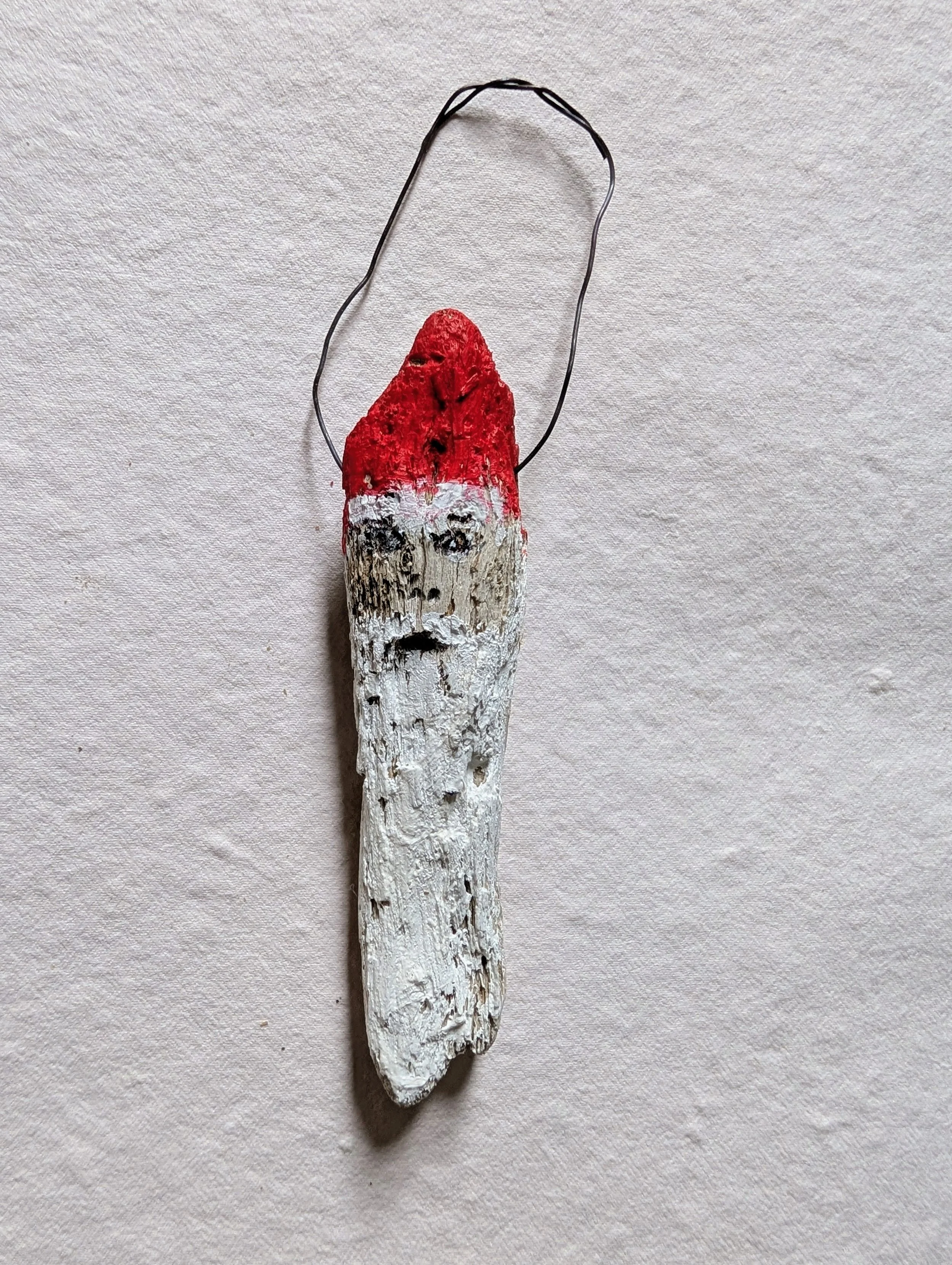 Driftwood Hanging Santa- Small