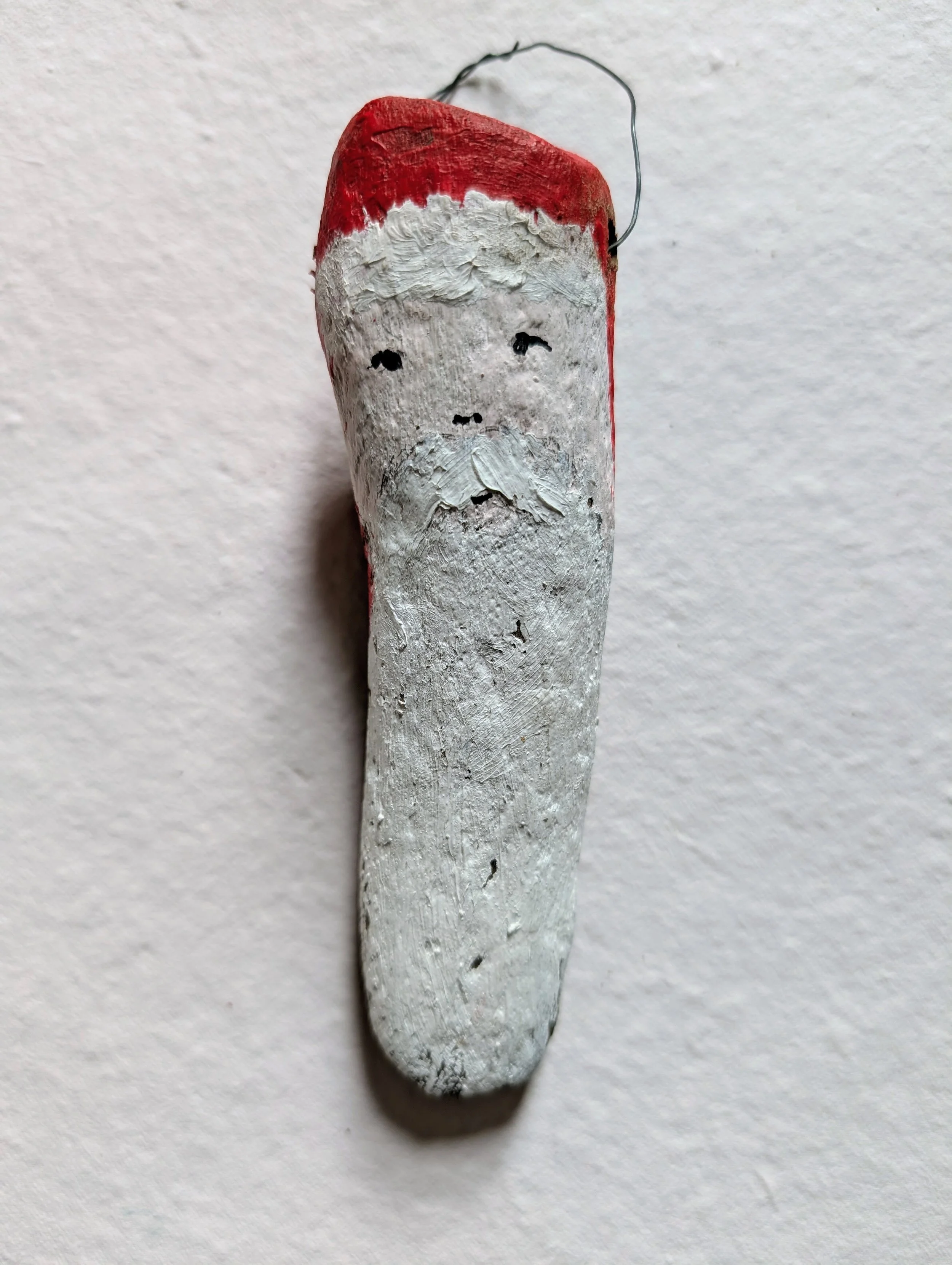 Driftwood Hanging Santa- Medium