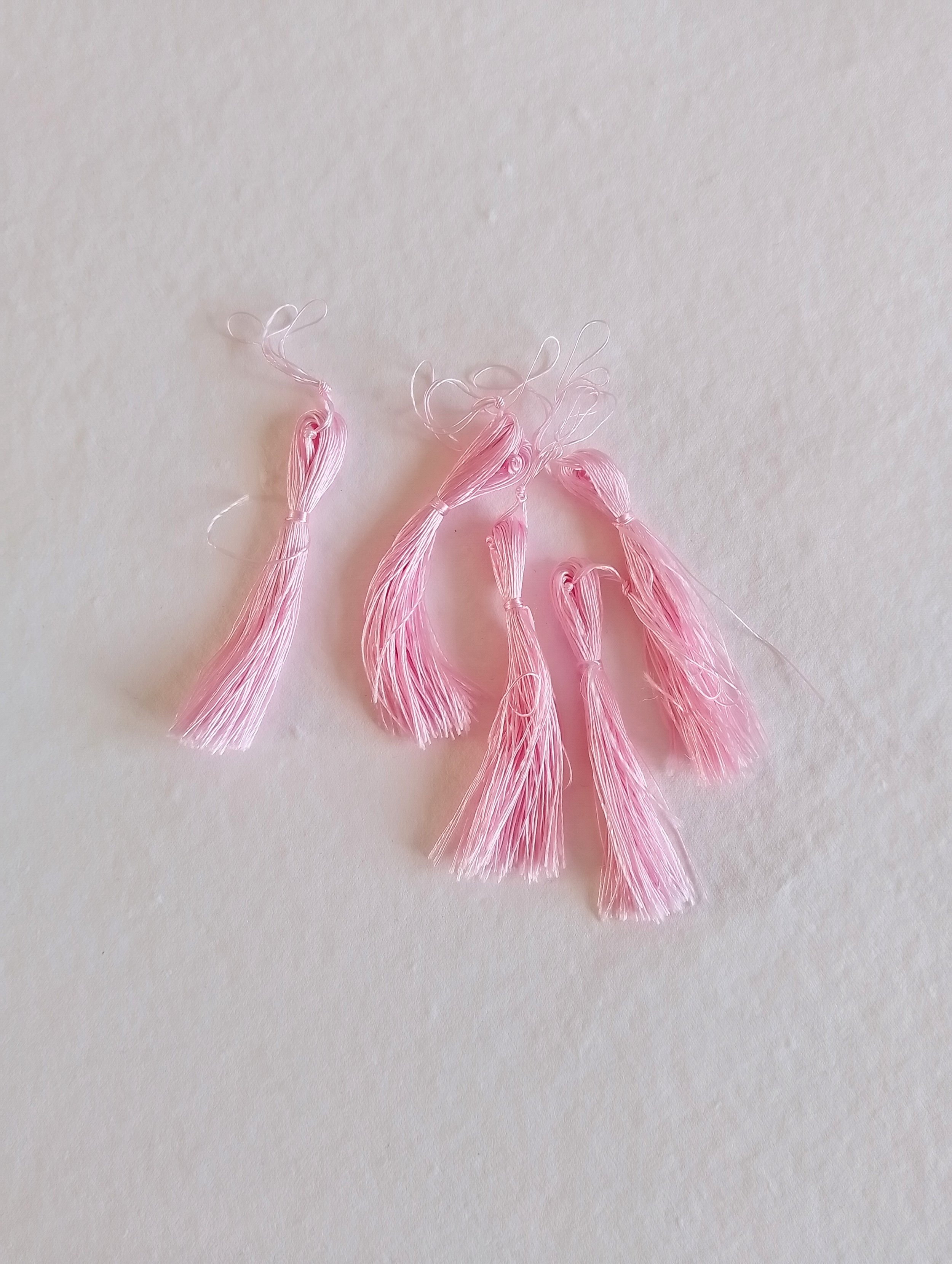 Pink Tassels