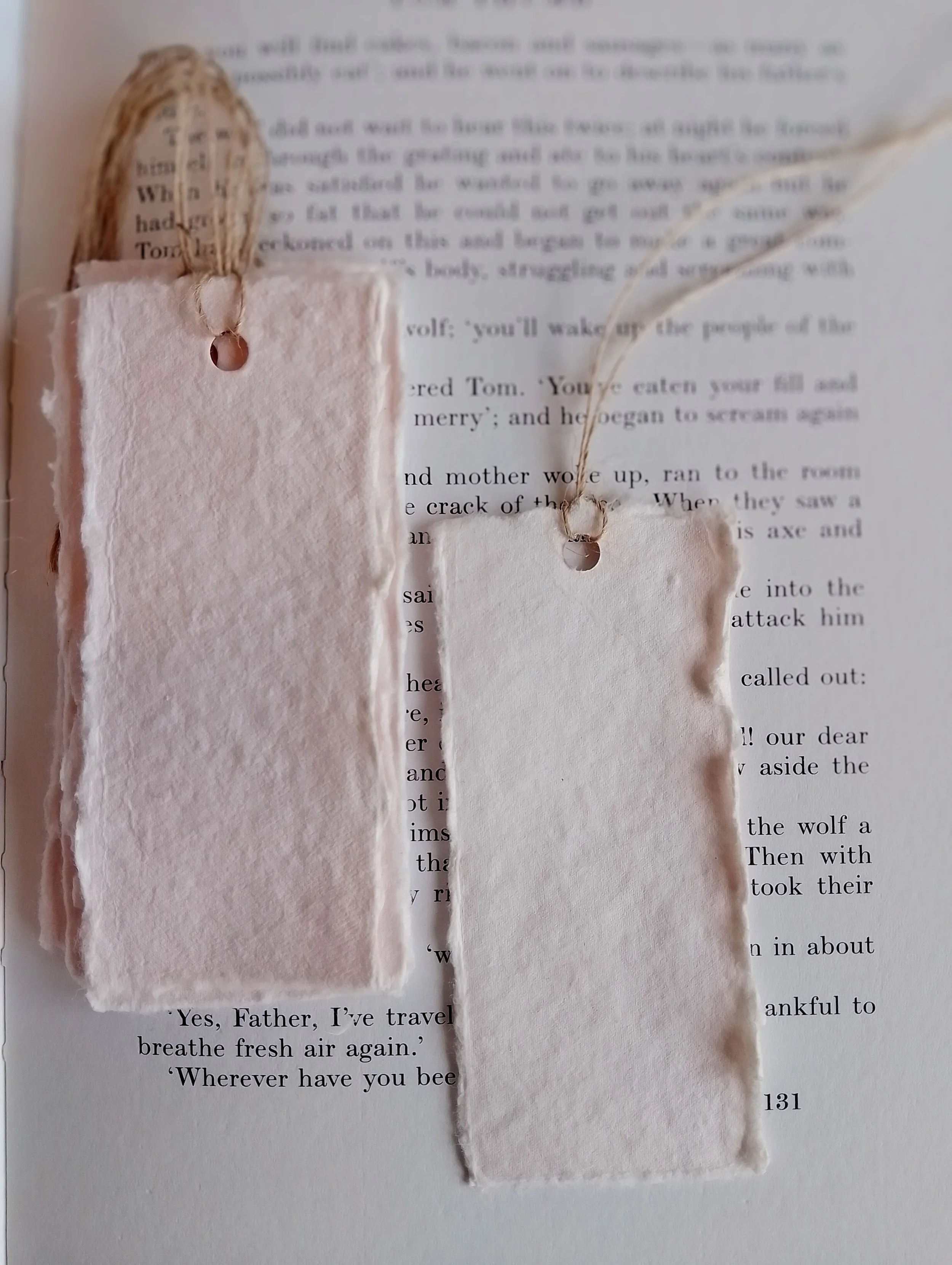 Cotton Rag Paper Tags-Plain
