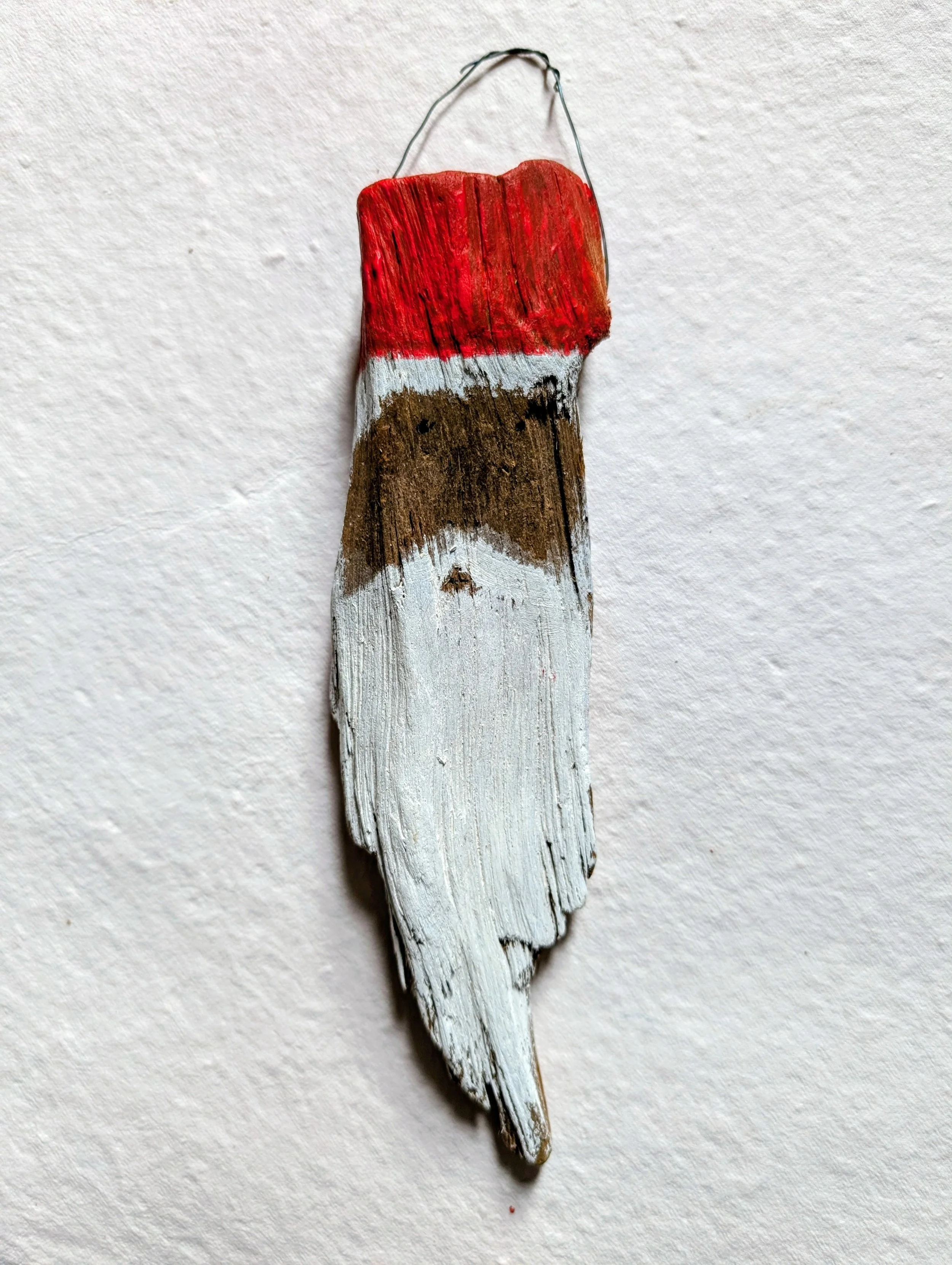 Driftwood Hanging Santa- Large