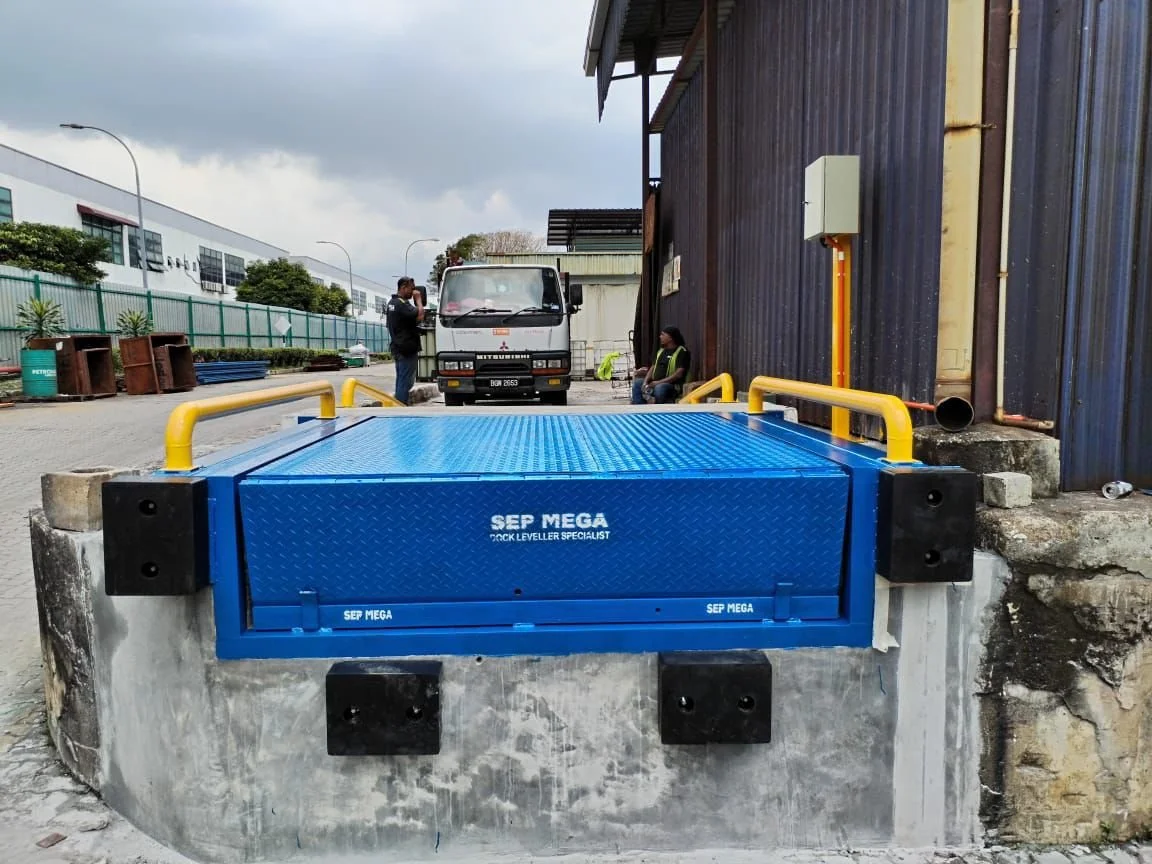 Ramp Dock Leveller - DRB Hicom loading bay Shah Alam