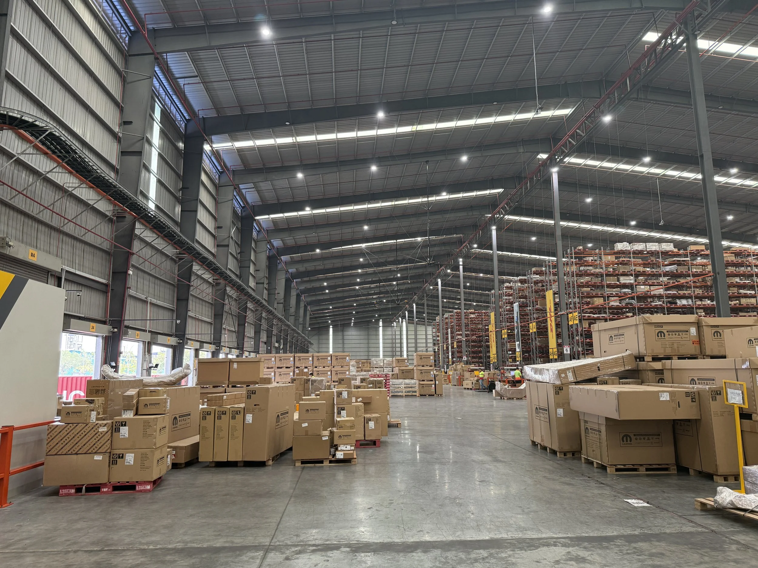 Methodcon - Loading bay and staging area