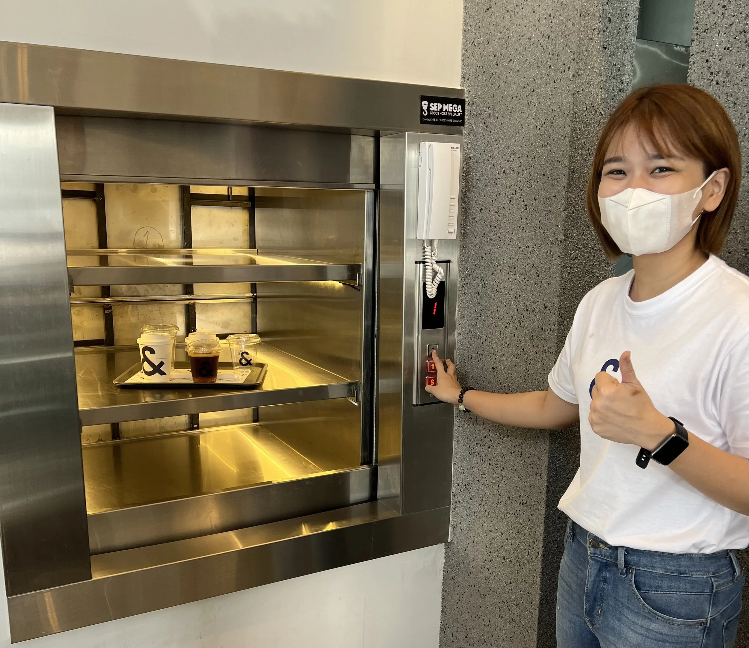 Cafe Dumbwaiter Malaysia