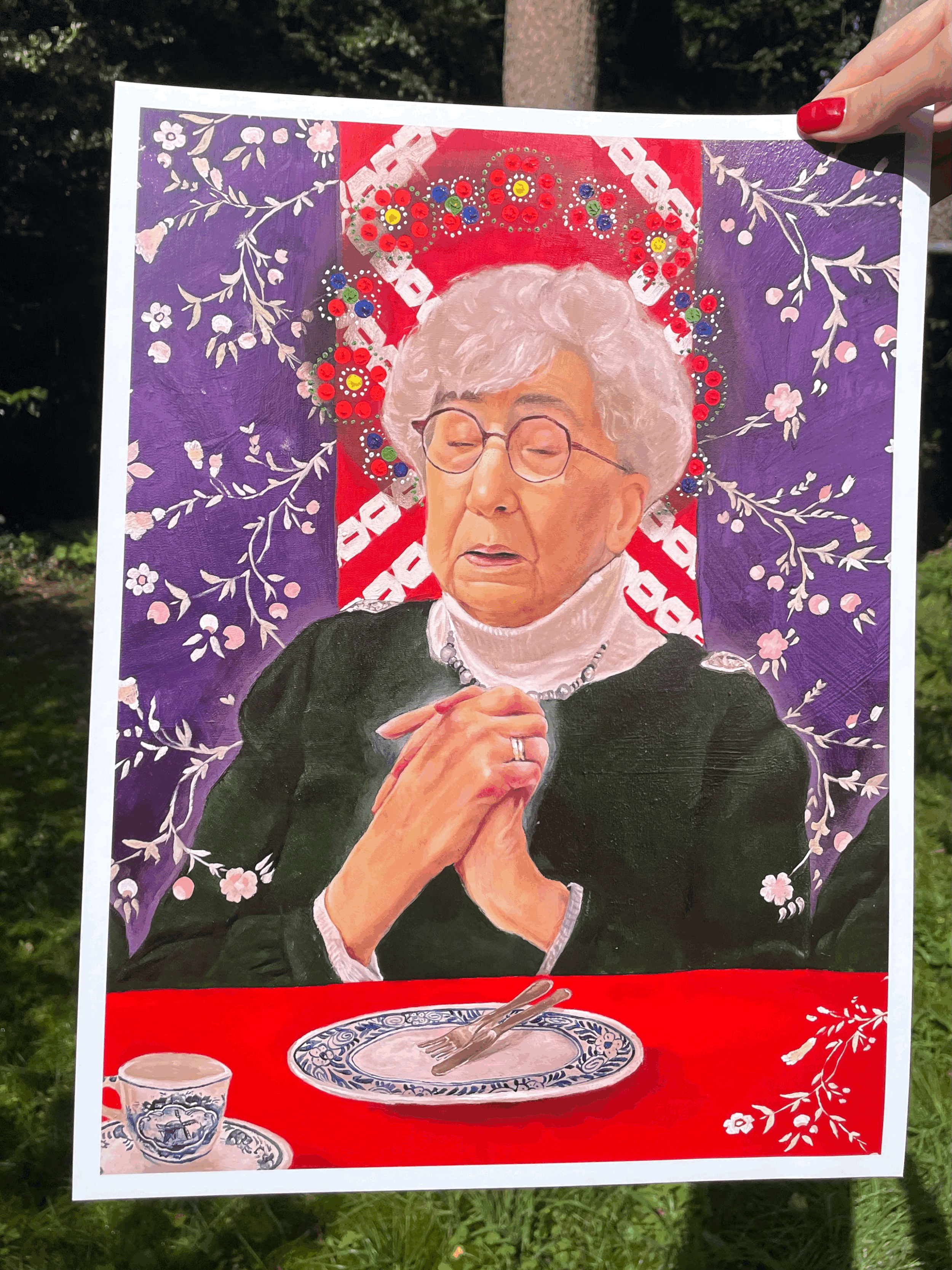 'Bekomen het ons' Fine Art Print