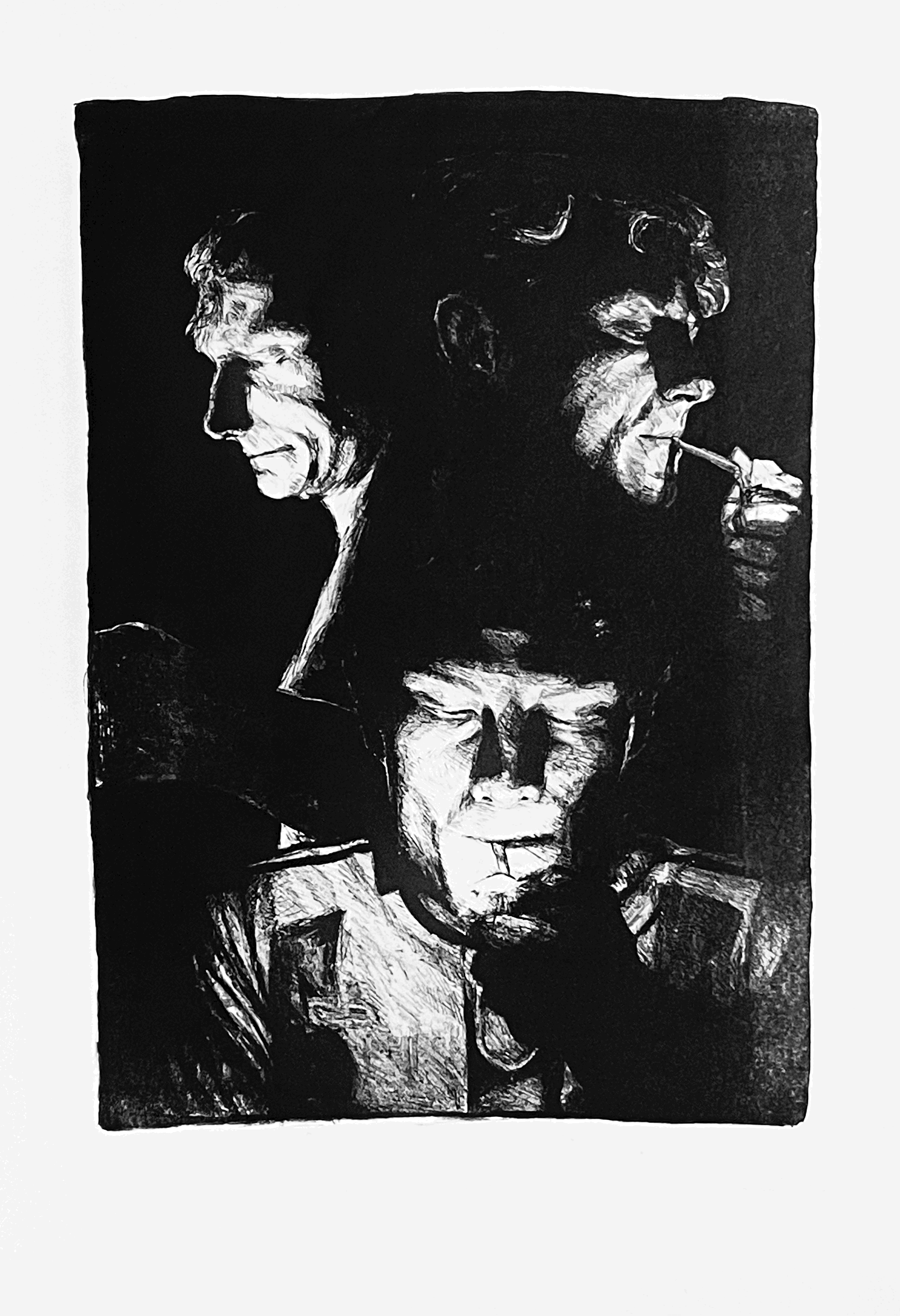 'Lichtpuntje' Lithography Print