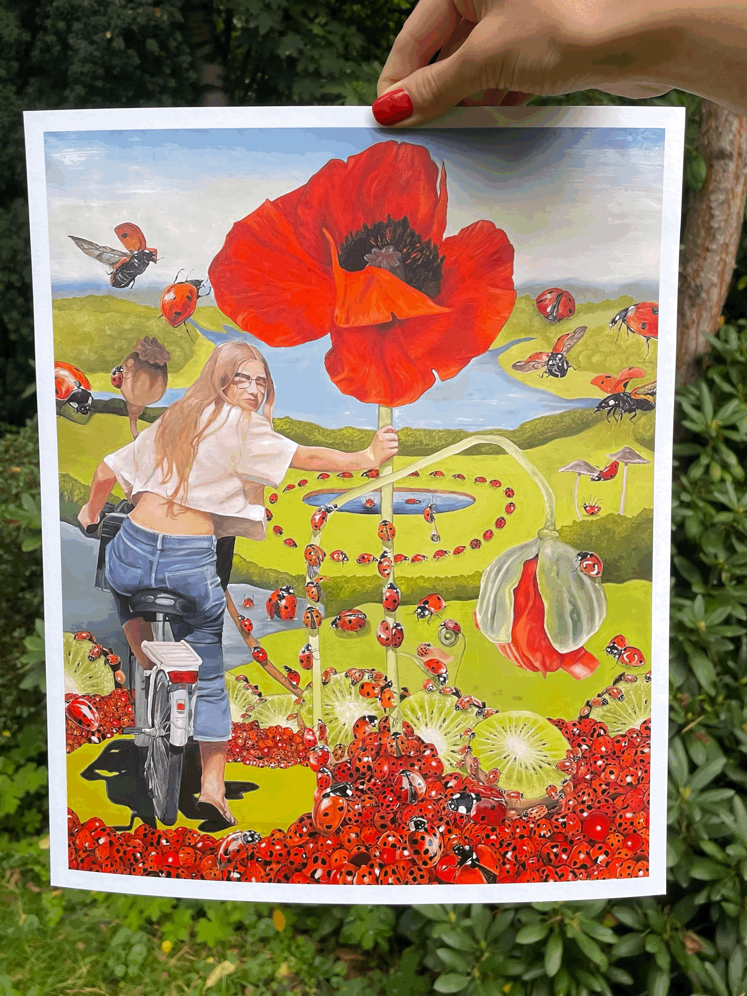 'Kinderlijke Angst' Fine Art Print