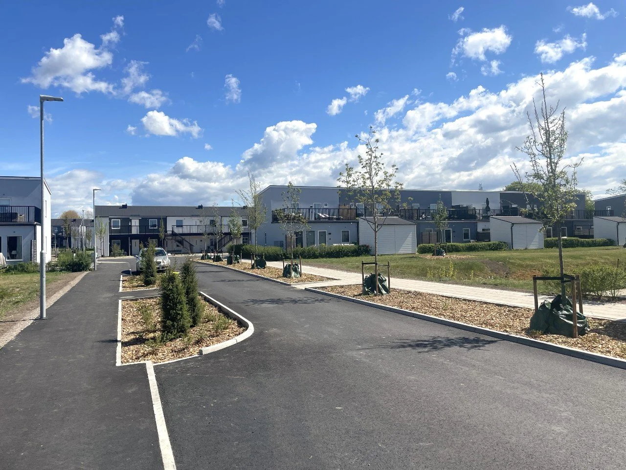 Färdigställande gator Viken