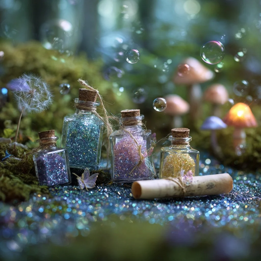 Personalised Fairy Spell Jar & Note