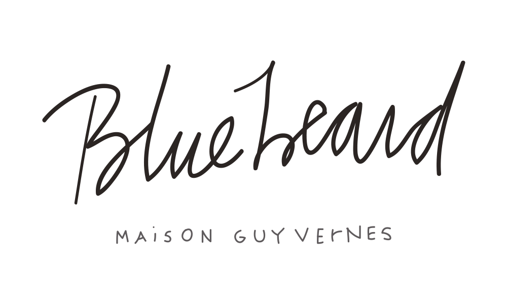 Logo for Bluehand Maison Guy Vernes with stylized text.