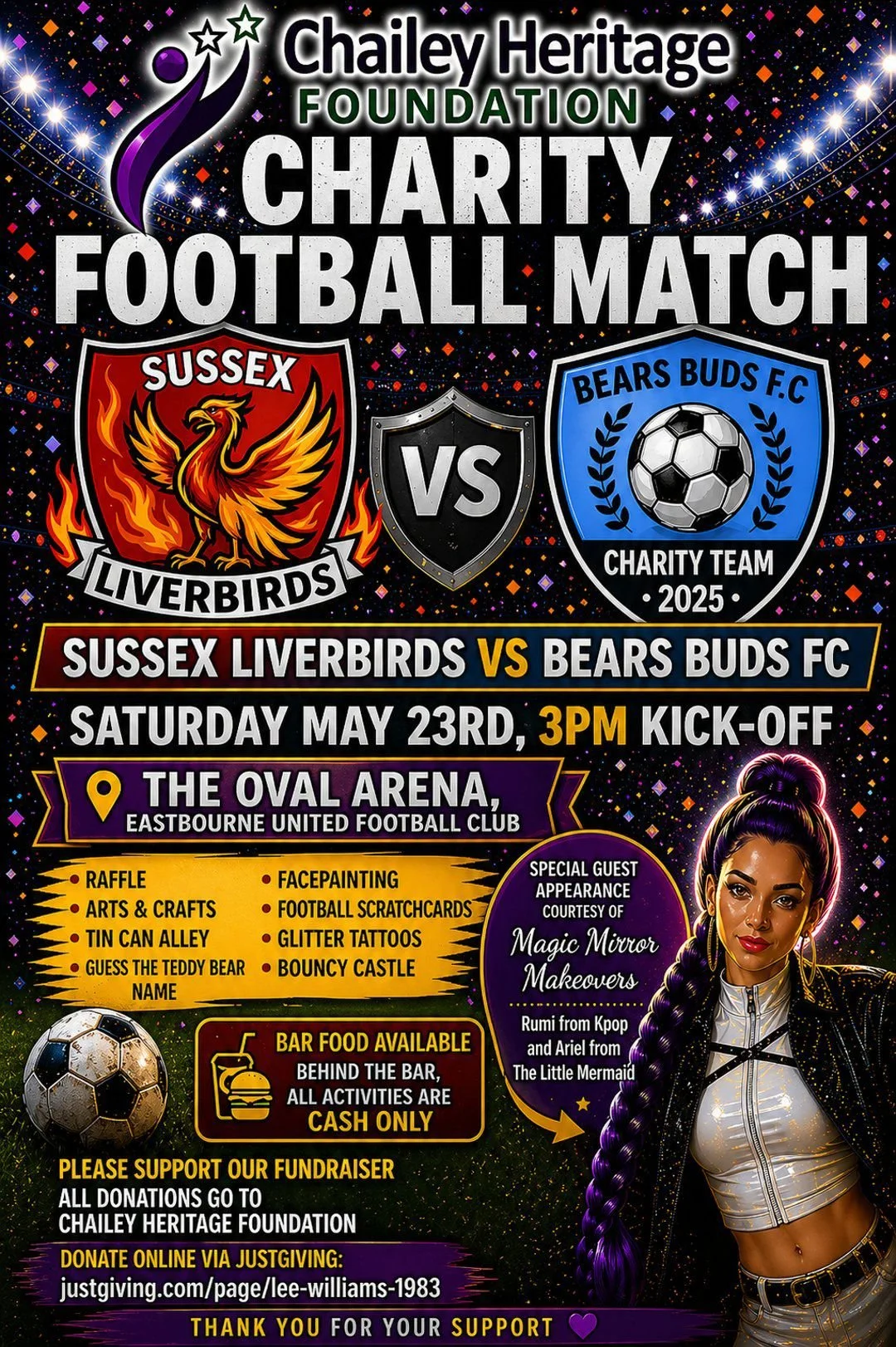 Chailey Heritage Foundation Eastbourne Football Club Charity Event