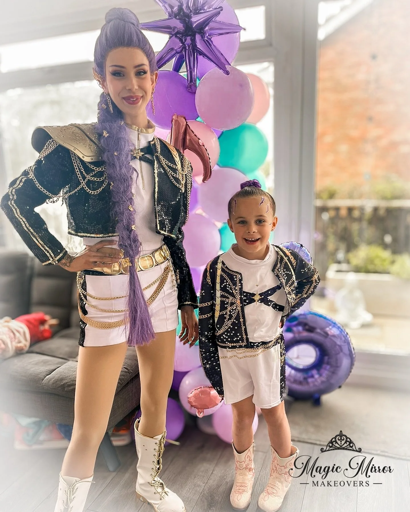 Our most popular package at the moment is &ldquo;Fairytale With Friends&rdquo; 💫 Character: Rumi ⚔️

📍Location: Hailsham
🏰 Venue: Customers home 

This lucky Birthday girl had a suprise visit from Rumi along with her 5 friends who each had a Kpop 
