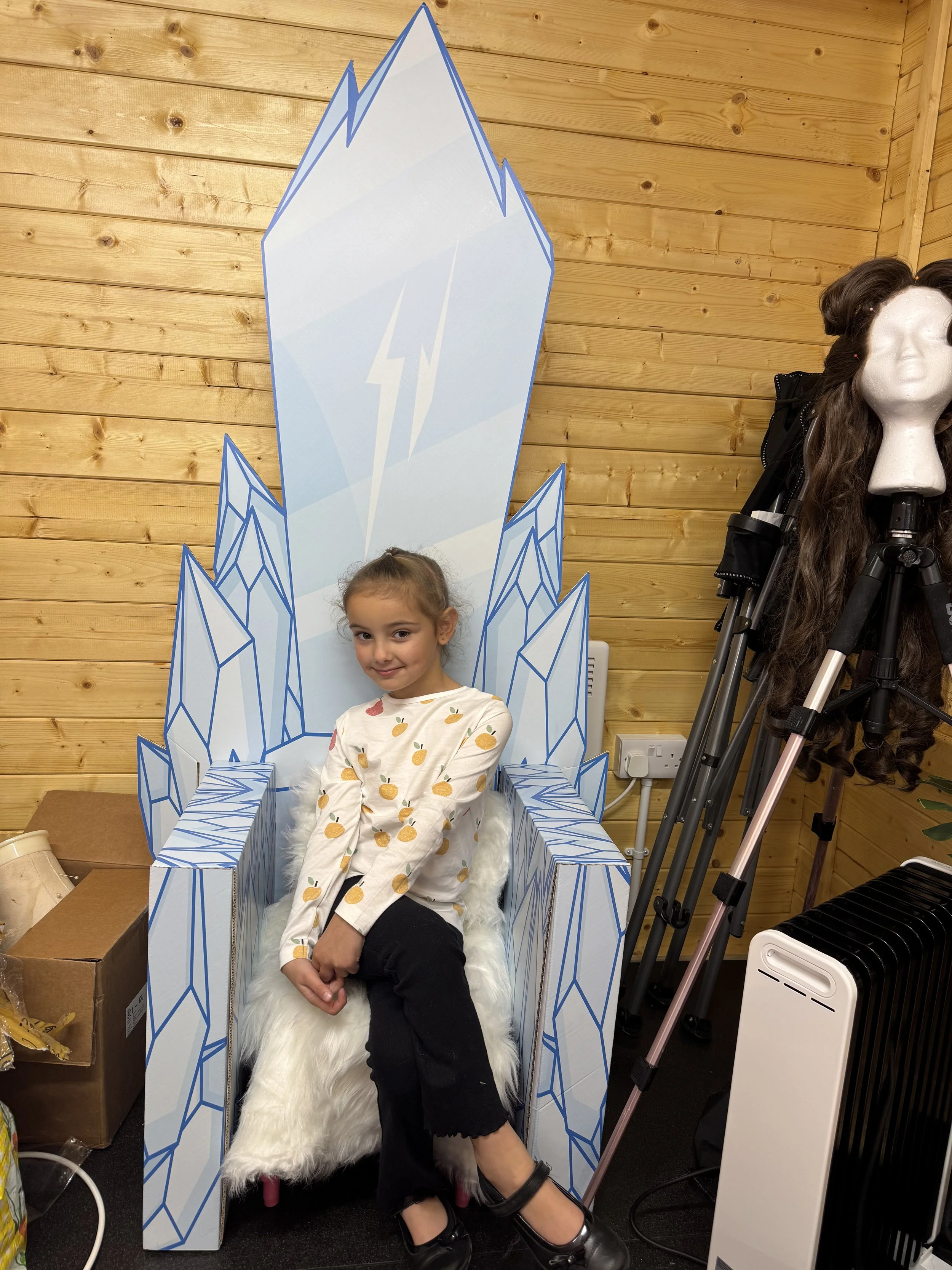 Elsa’s Ice Throne Chair - (Hire)