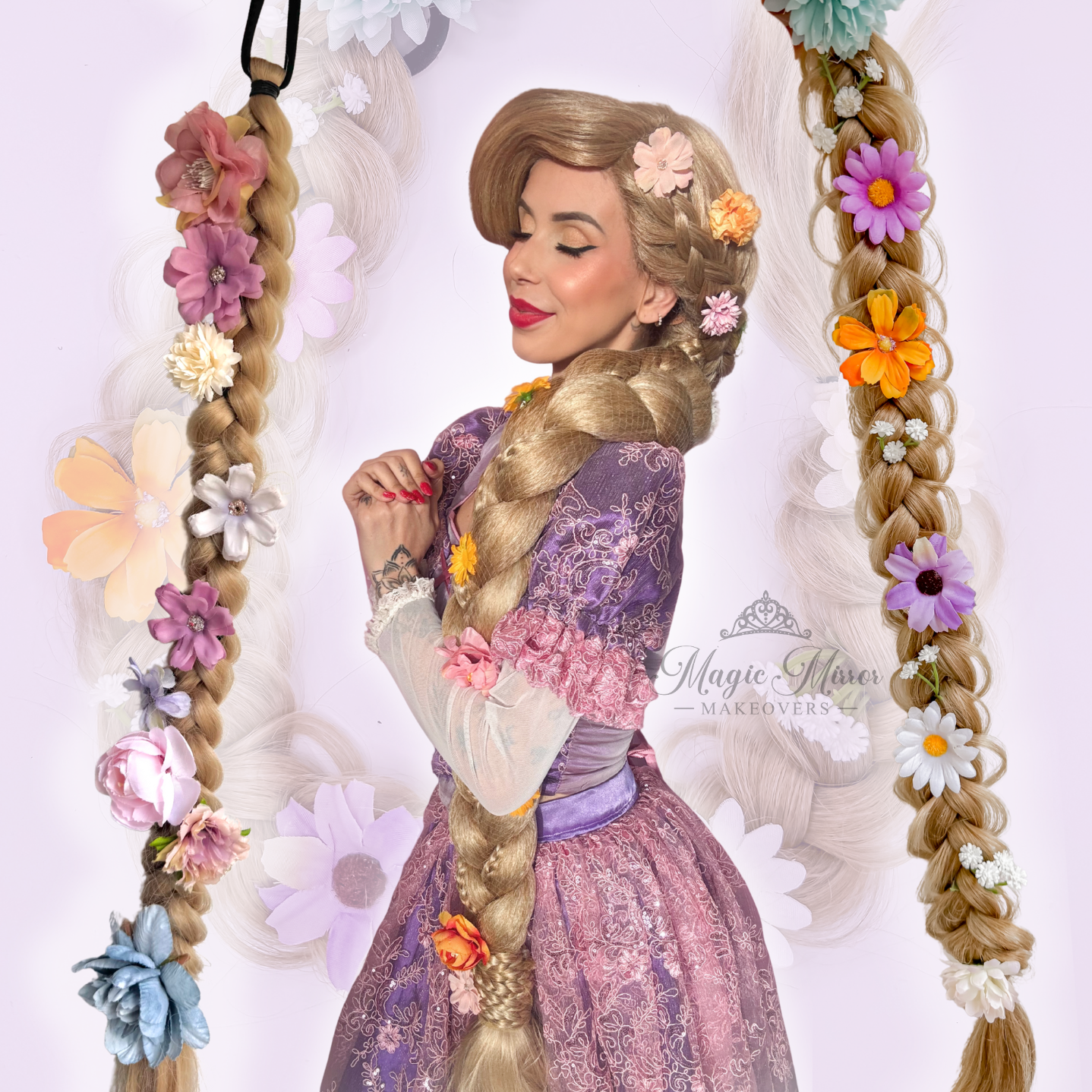 Rapunzel Reusable Braid For Children