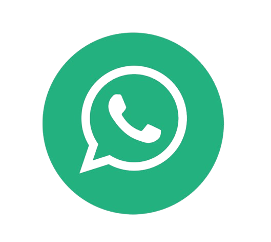 Das WhatsApp-Logo, ein grüner Kreis mit einem weißen Sprechblasen-Icon und einem Telefonhörer in der Mitte.