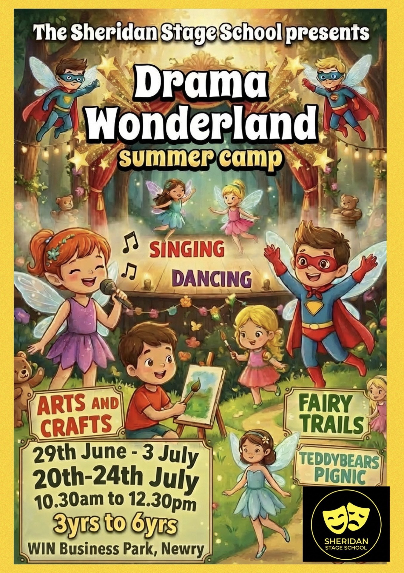 Summer Camps 2026 — The Sheridan Stage School
