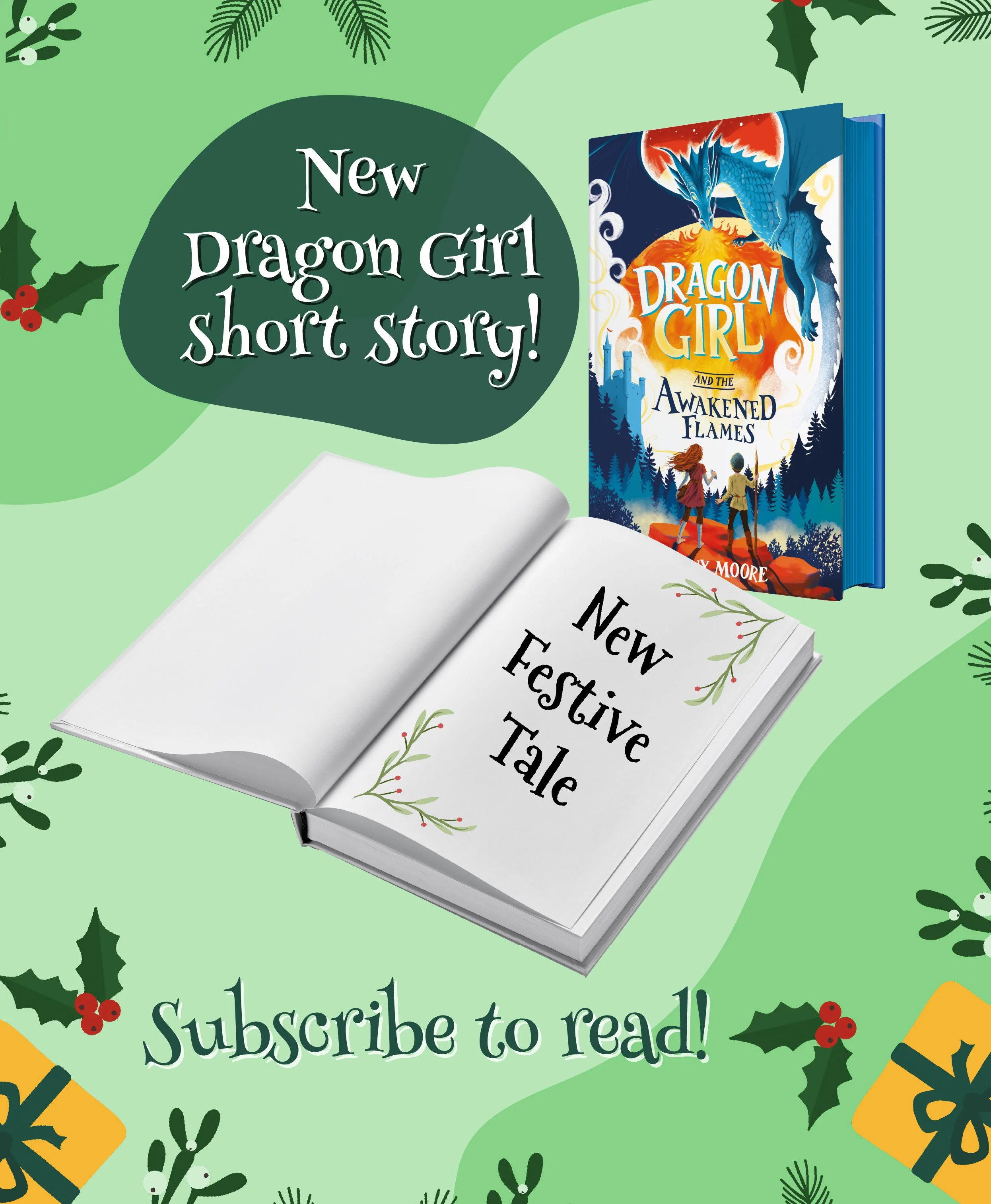 A New Dragon Girl Festive Short Story