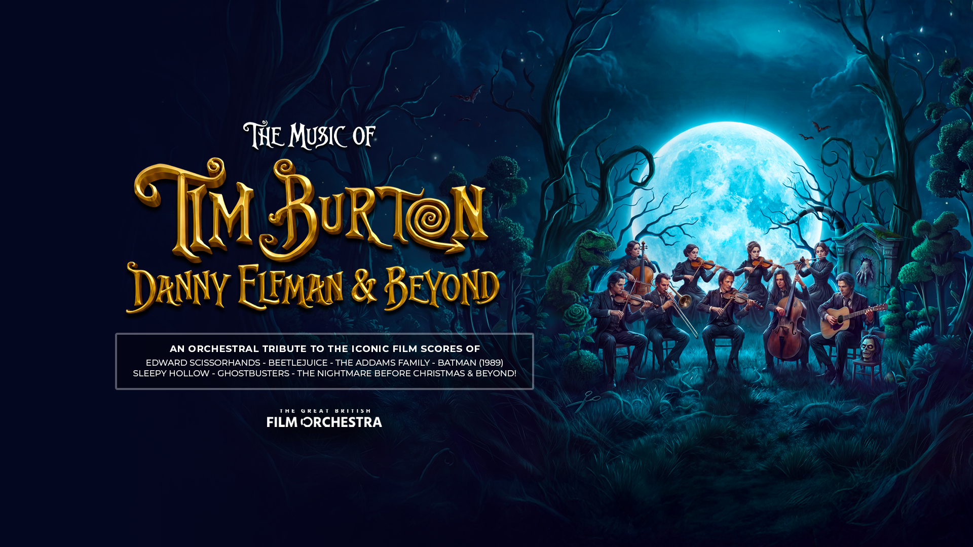 The Music Of Tim Burton, Danny Elfman &amp; Beyond At Albert Hall, Nottingham