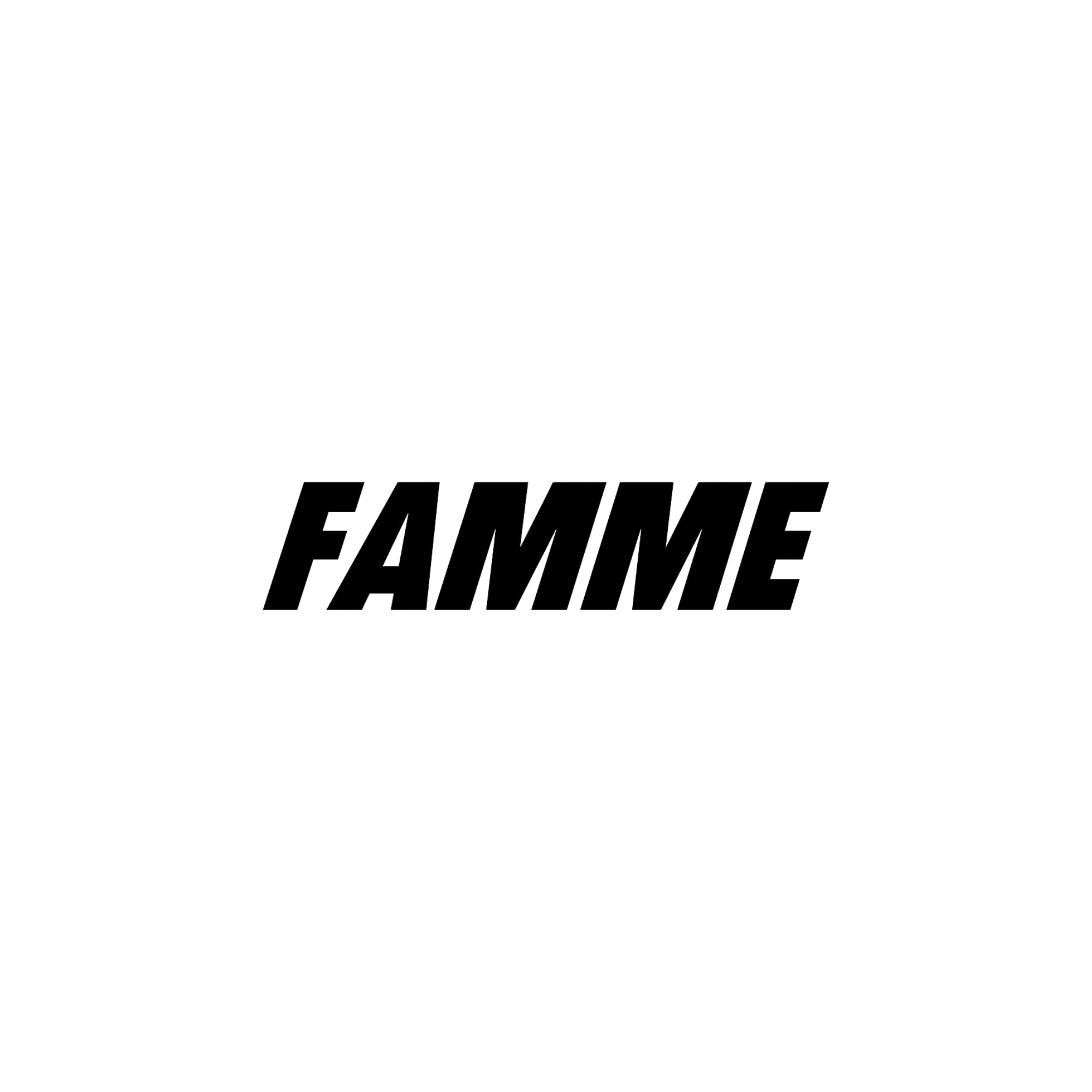 Sort logo for Fast & Furious filmserien med teksten 'Fast' over 'Furious' i kursiv.