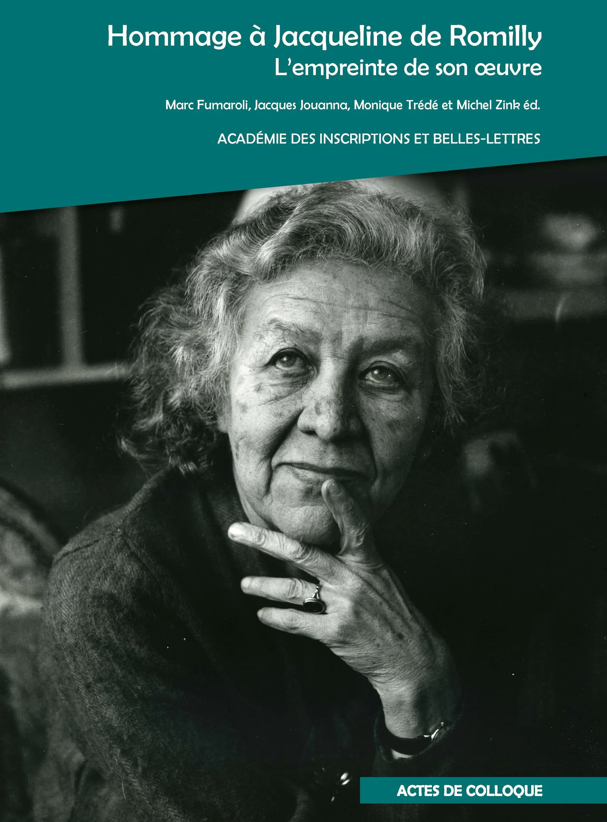 Hommage à Jacqueline de Romilly – L’empreinte de son œuvre